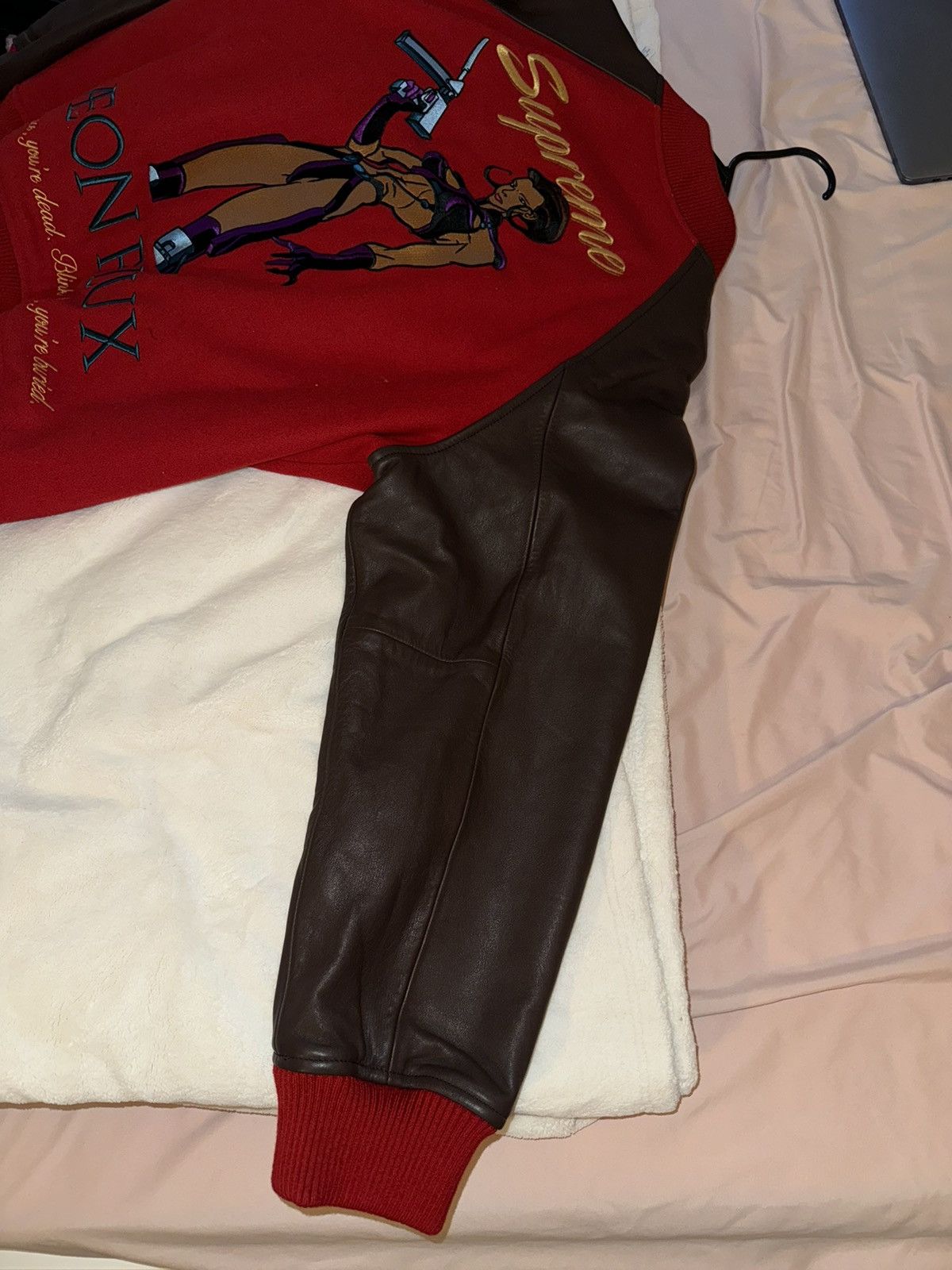 Supreme Supreme AEON Flux Varsity Jacket Size US L / EU 52-54 / 3 - 14 Thumbnail