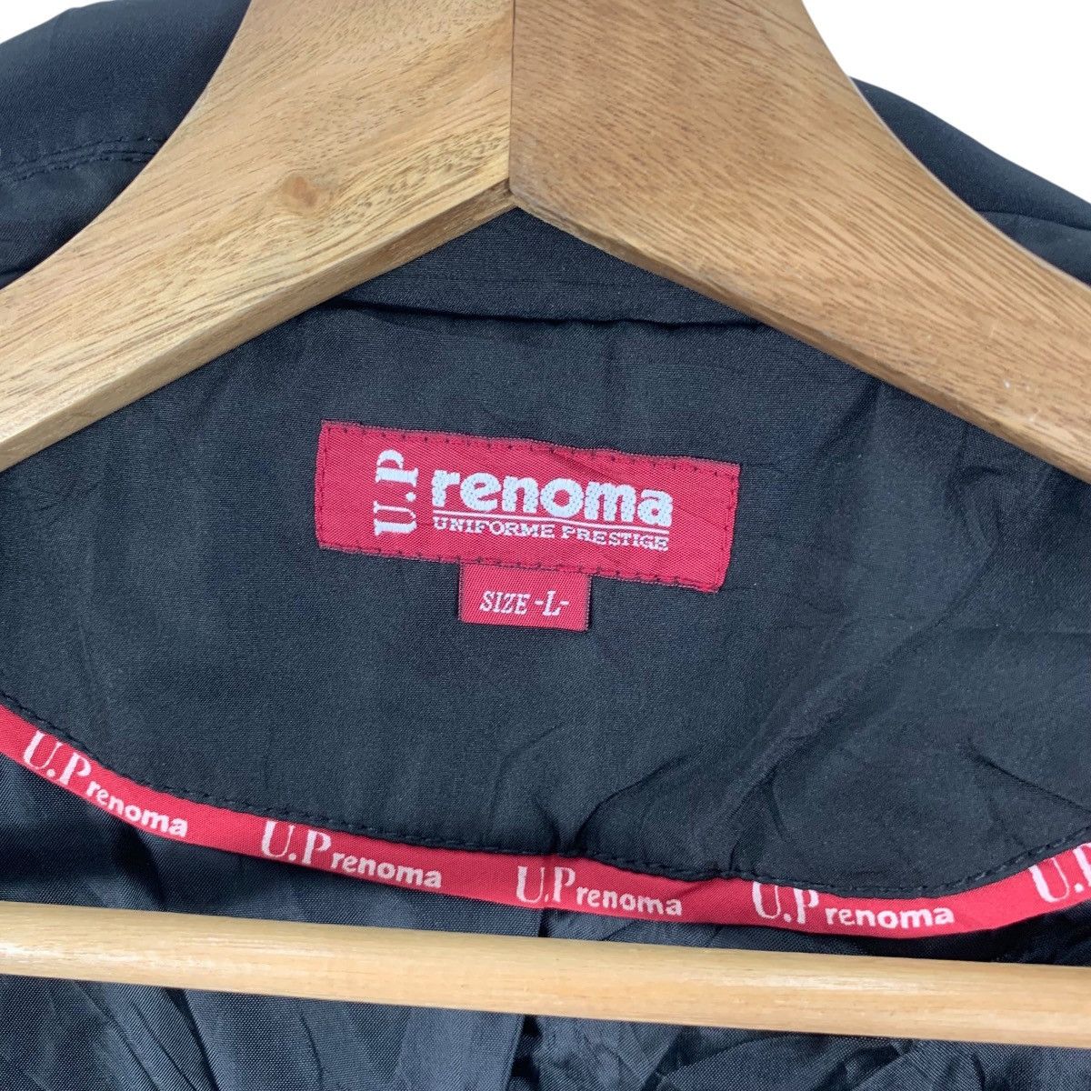 Vintage Vintage UP RENOMA PARIS Uniforme Prestige Black Jacket Parka Size L / US 10 / IT 46 - 8 Thumbnail