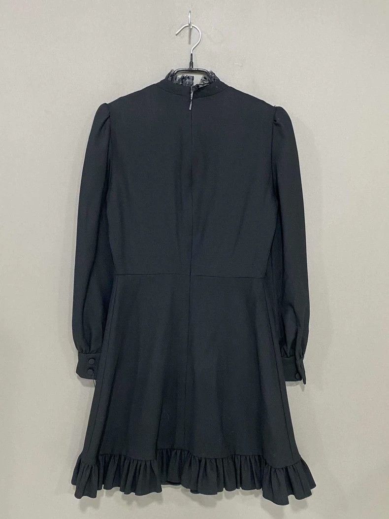 Saint Laurent Paris Saint Laurent Paris Black Dress 2505-Nextarrow Size XS / US 0-2 / IT 36-38 - 3 Thumbnail