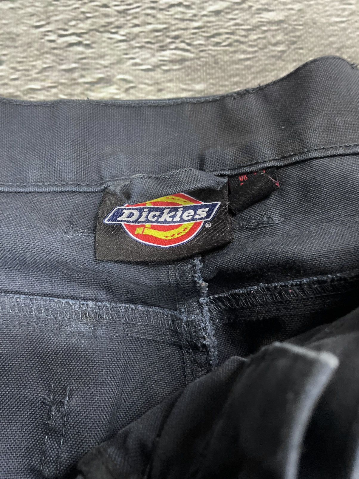 Vintage Dickies cargo pants vintage workwear grey black Size US 34 / EU 50 - 5 Thumbnail