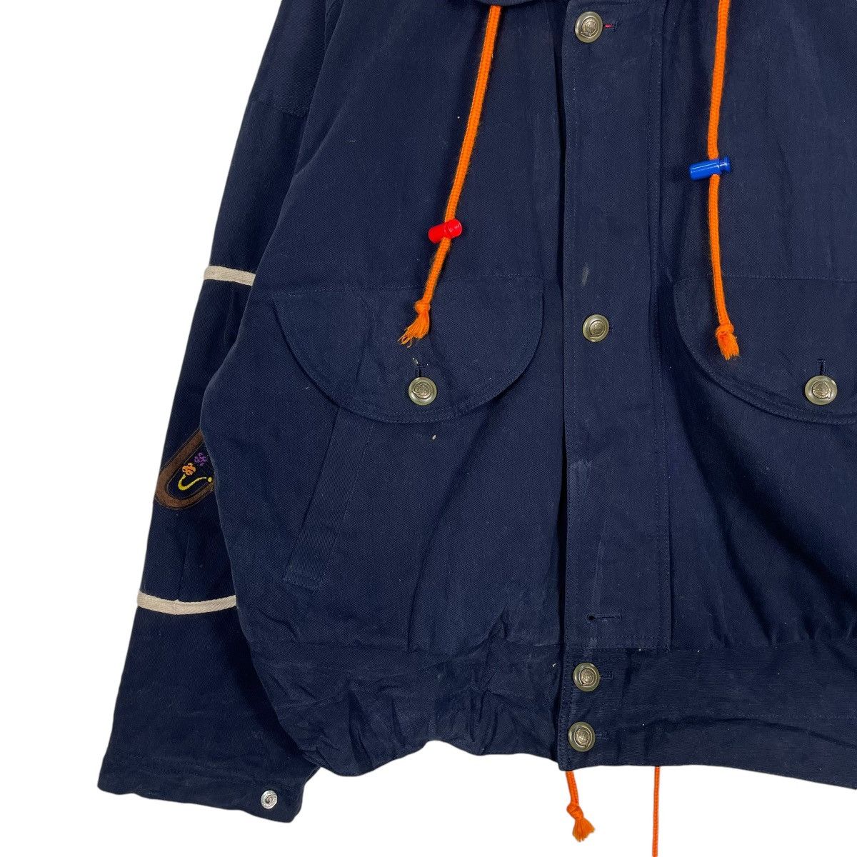 Jean Charles De Castelbajac 💥JEAN CASTELBAJAC NAVY MUSIC EMBROIDERY JACKET Size US M / EU 48-50 / 2 - 3 Thumbnail