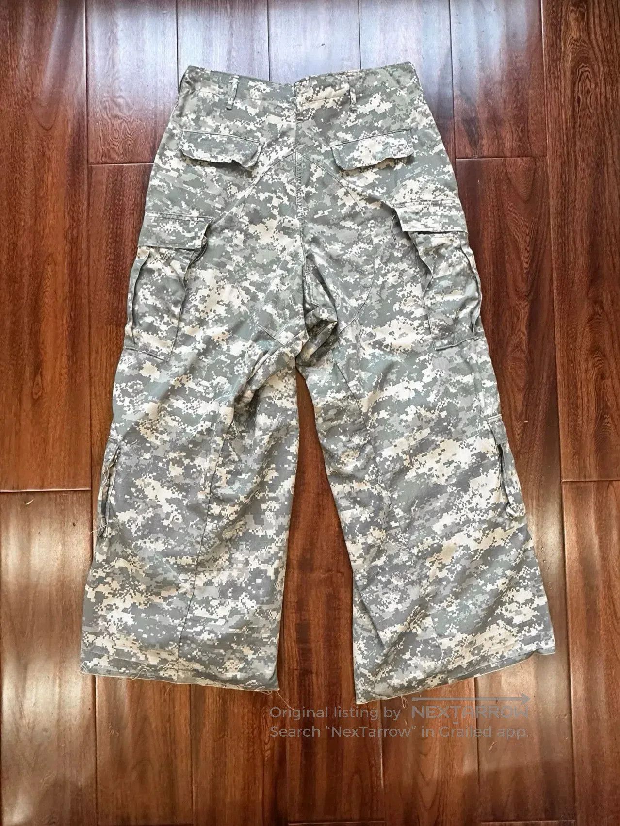 Vintage Vintage Military Digital Camo Cargo Pants. Size US 34 / EU 50 - 2 Thumbnail