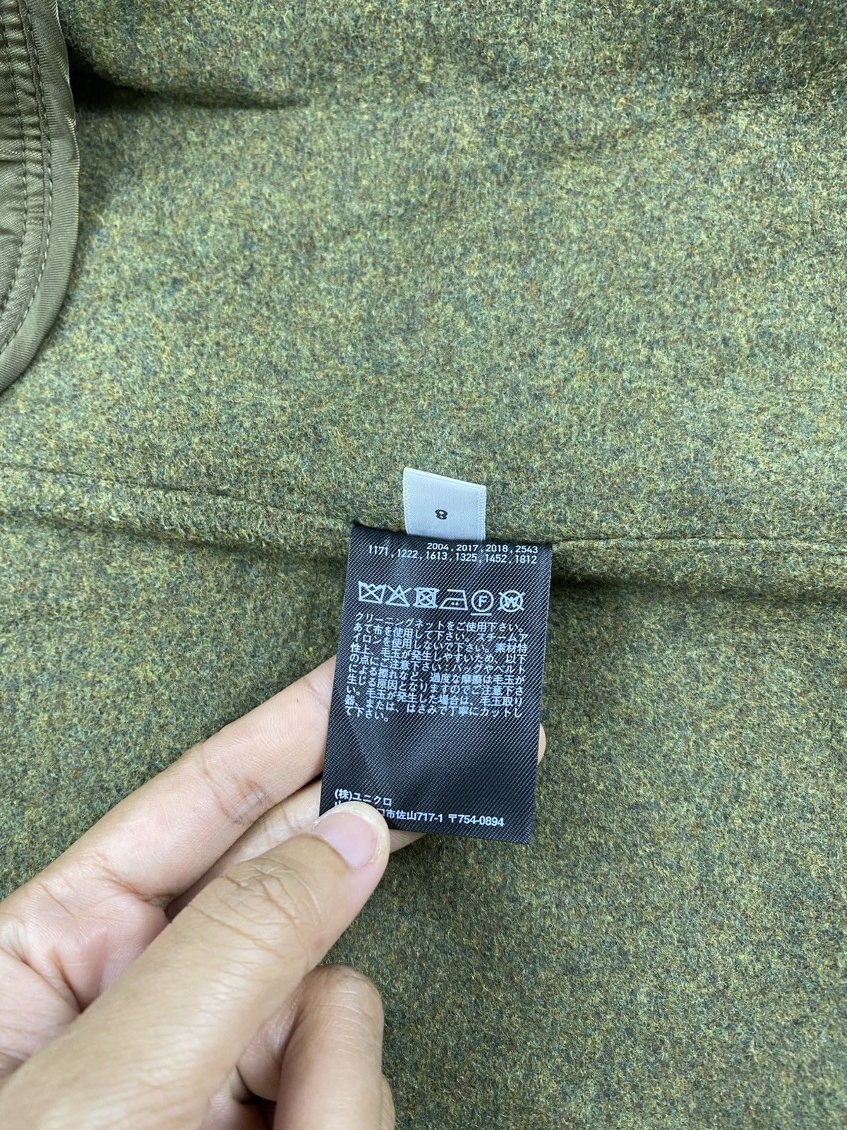 JW Anderson × Japanese Brand × Uniqlo Vintage Uniqlo X J.W.Anderson Japan Wool Overcoat Jacket Size US M / EU 48-50 / 2 - 9 Thumbnail