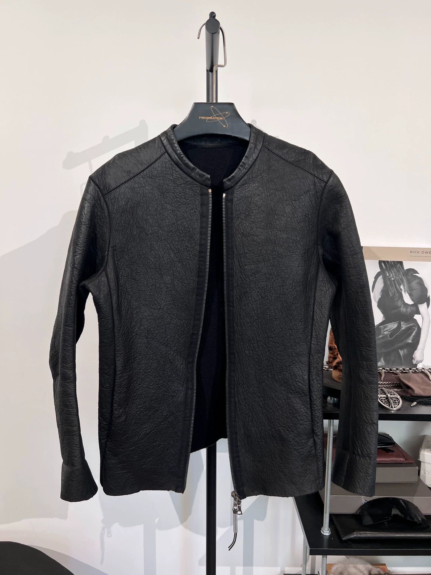 Isaac Sellam Experience Isaac Sellam Leather Stand Collar Jacket S Size US S / EU 44-46 / 1 - 2 Thumbnail