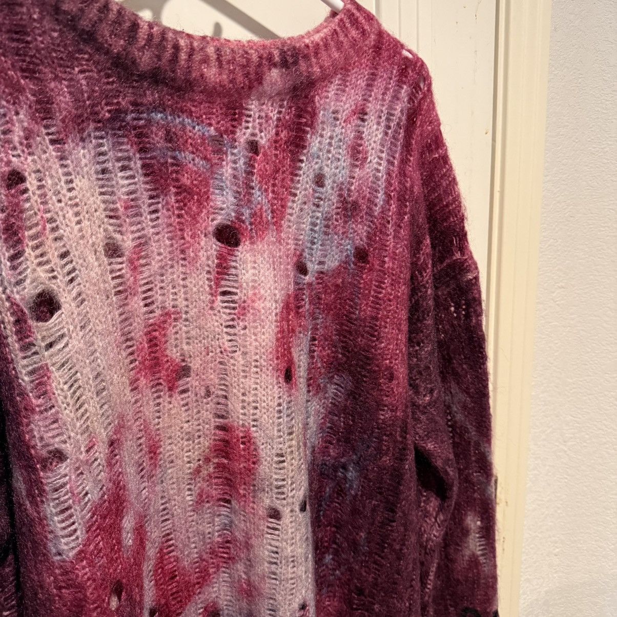 Acne Studios ACNE Studios Keety Wool Blend distressed Sweater Size US M / EU 48-50 / 2 - 4 Thumbnail