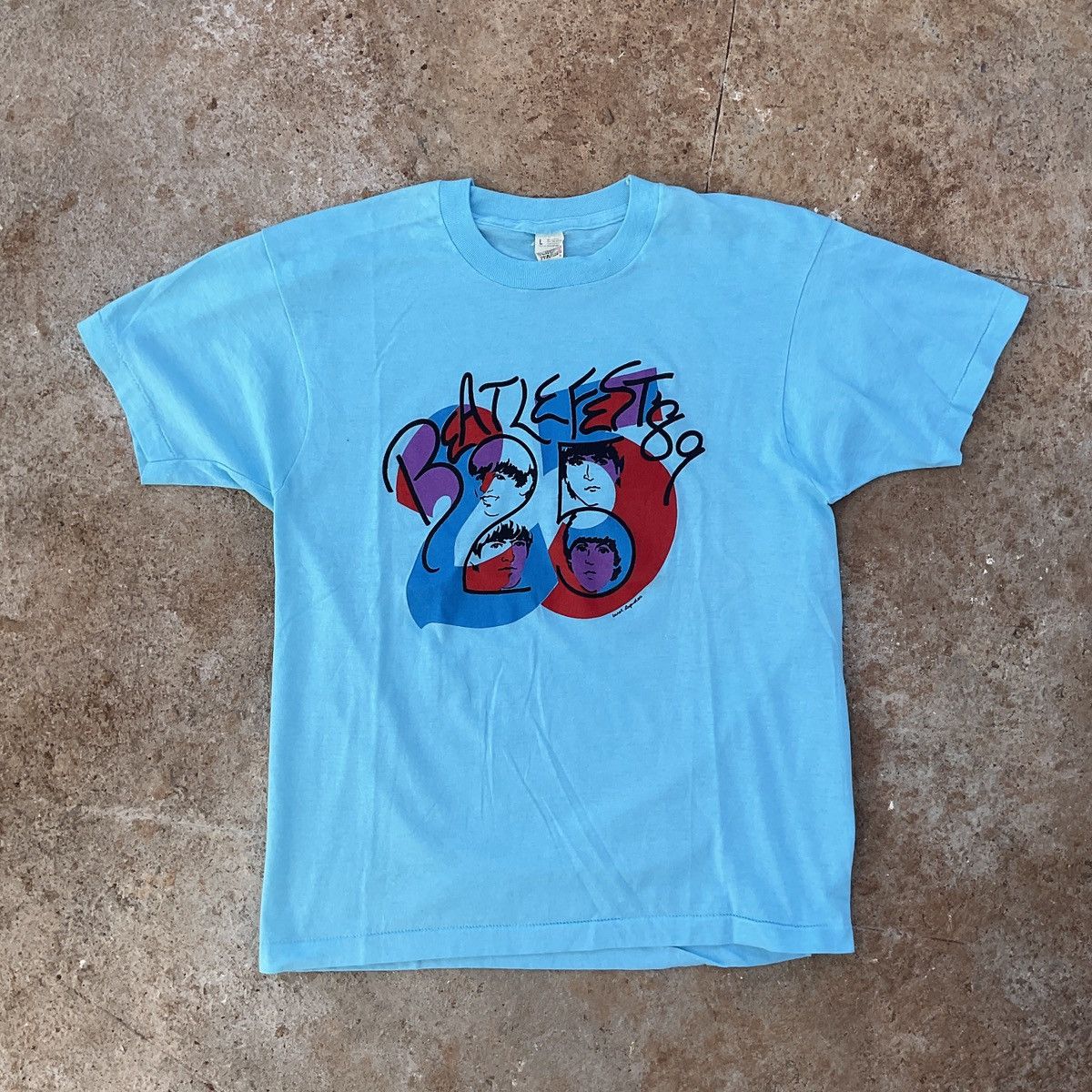 Vintage Vintage 1989 The Beatles Beatlefest Rock Band Promo Shirt Size US L / EU 52-54 / 3 - 1 Thumbnail