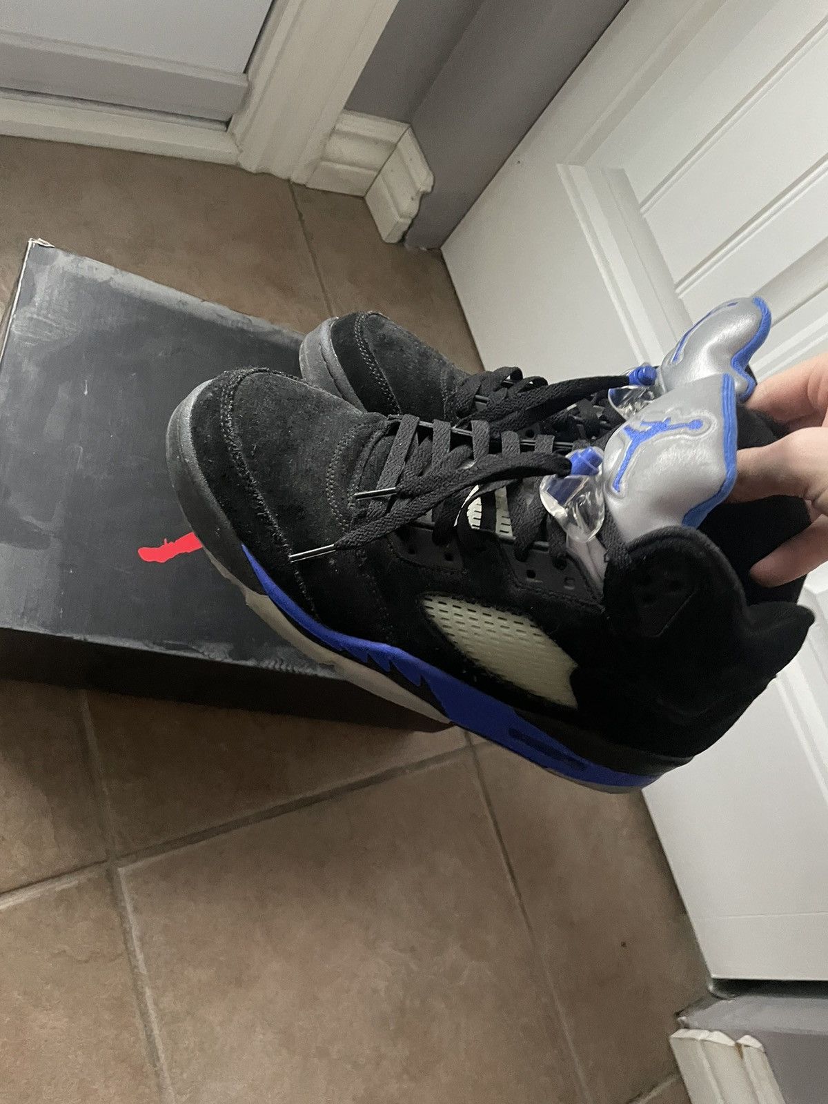 Jordan Brand Air Jordan 5 Retro Racer blue Size US 11 / EU 44 - 4 Thumbnail