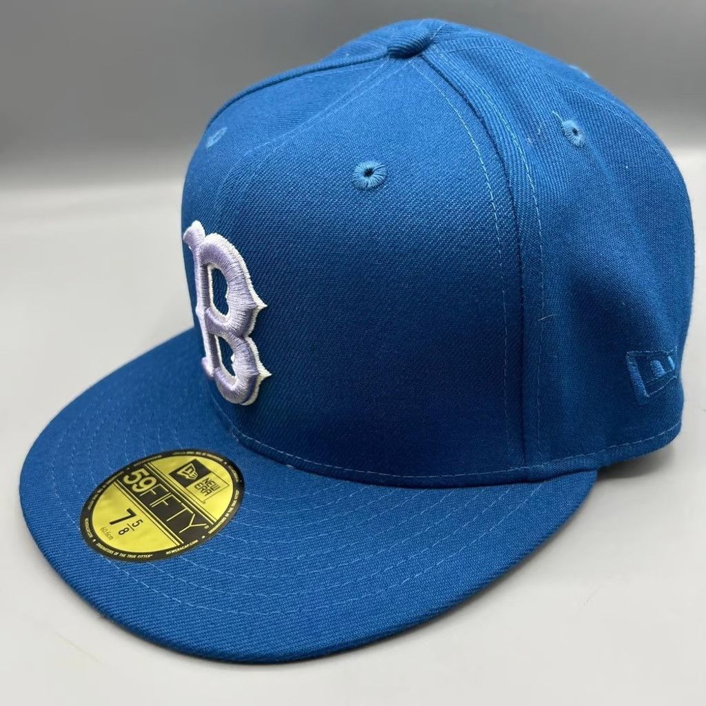 New Era Boston Red Sox Hat Men 7 5/8 Blue All Star Game Fitted Cap Size ONE SIZE - 3 Thumbnail