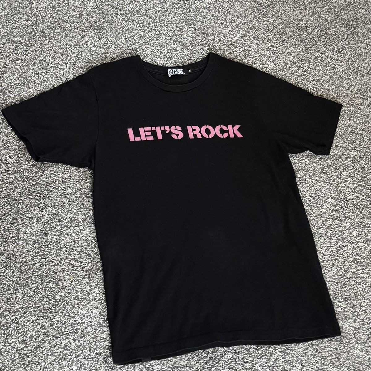Hysteric Glamour *RARE* Hysteric Glamour “Lets Rock” Tee Size US M / EU 48-50 / 2 - 2 Thumbnail