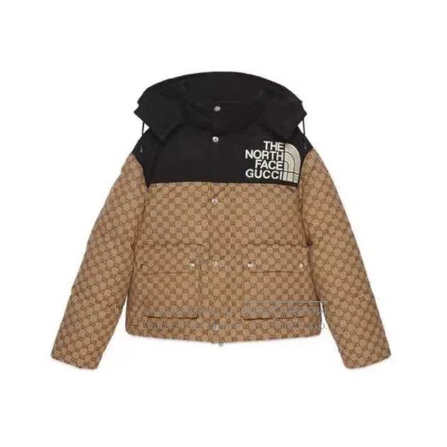 Gucci Gucci x The North Face GG Print Down Jacket. Size US XL / EU 56 / 4 - 1 Thumbnail