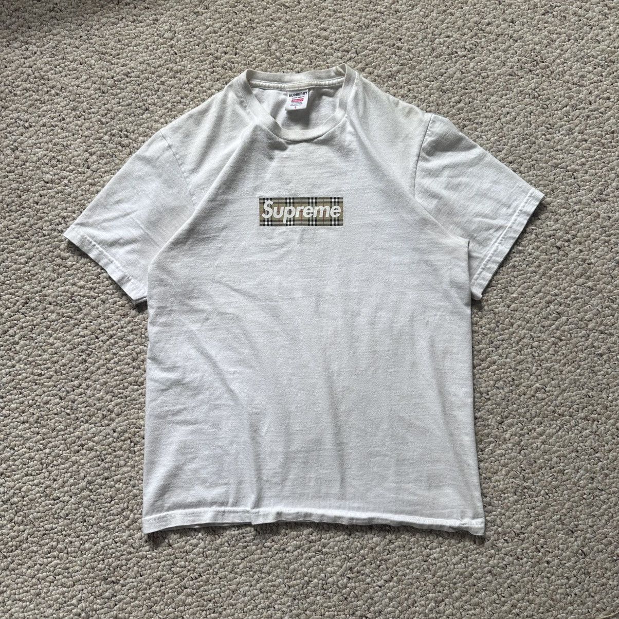 Supreme SS22 Supreme burberry box logo Size US S / EU 44-46 / 1 - 1 Thumbnail