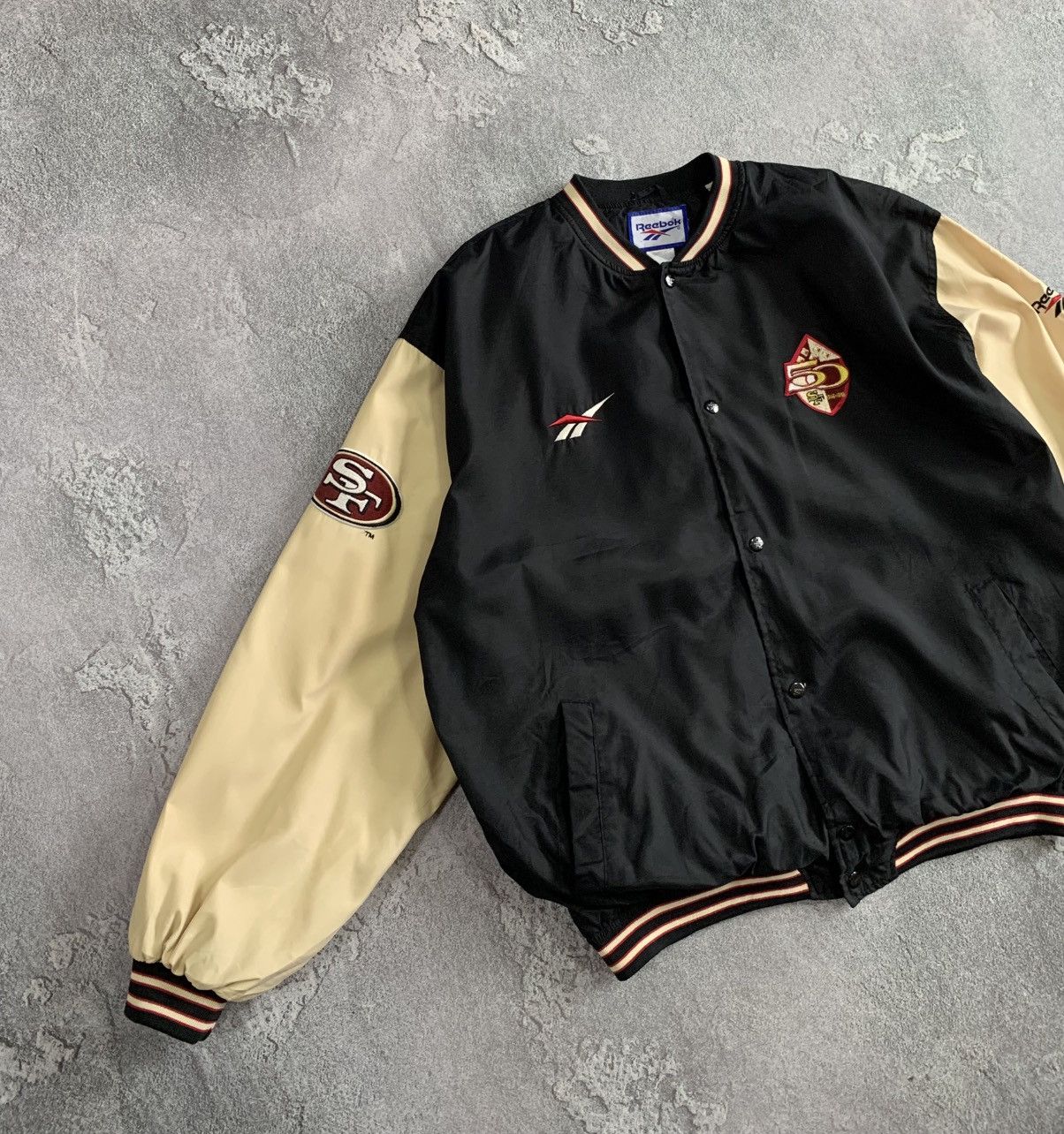 Reebok Reebok San Francisco 49ers 50th Anniversary Men Jacket sz XL Size US XL / EU 56 / 4 - 2 Thumbnail