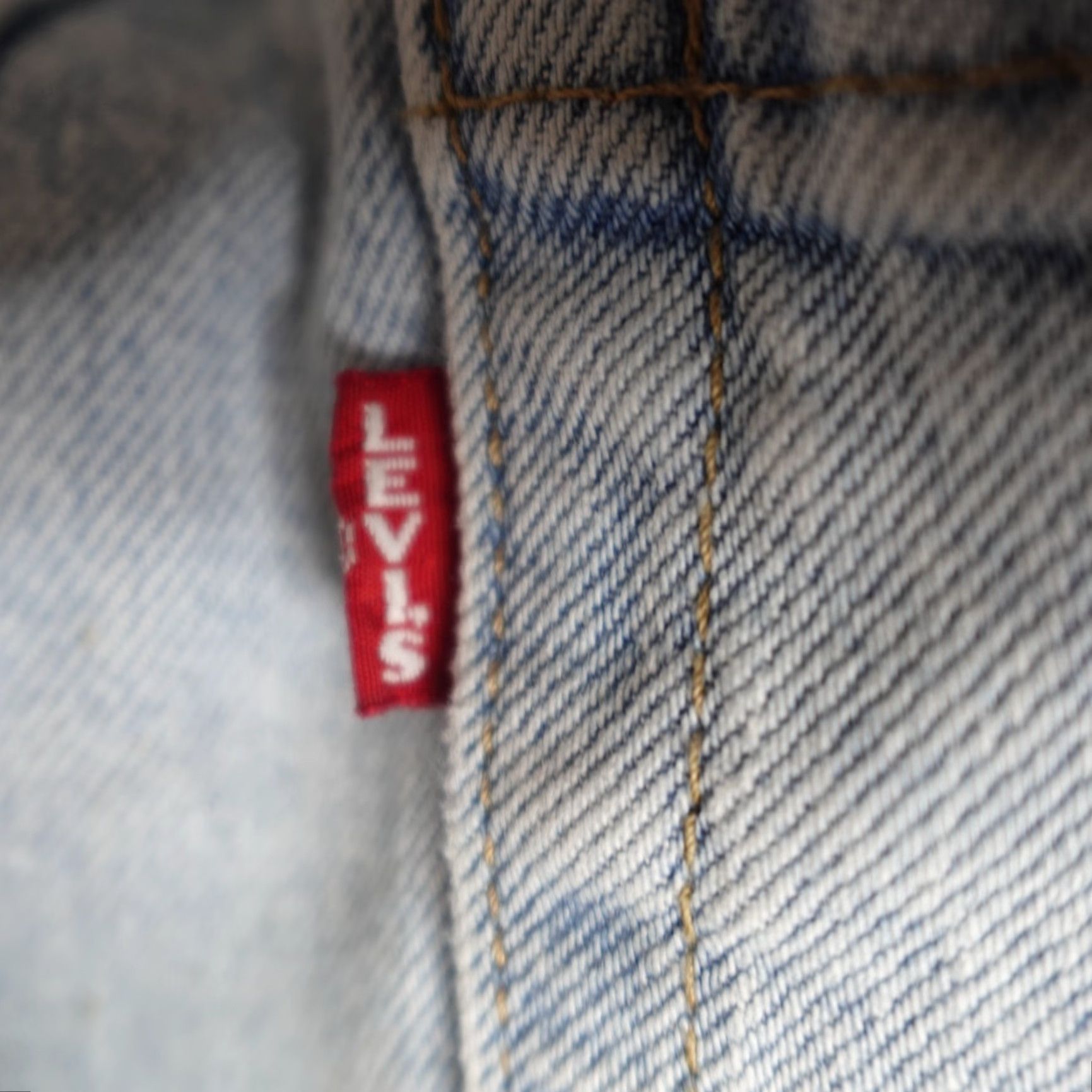 Levi's VINTAGE Levi's 510 Jeans 32 x 31 Blue Premium Big E Mens Regular 5-Pocket Denim Cotton Blend Straight - 32x31 Modern Fit? Wait Size US 32 / EU 48 - 7 Thumbnail