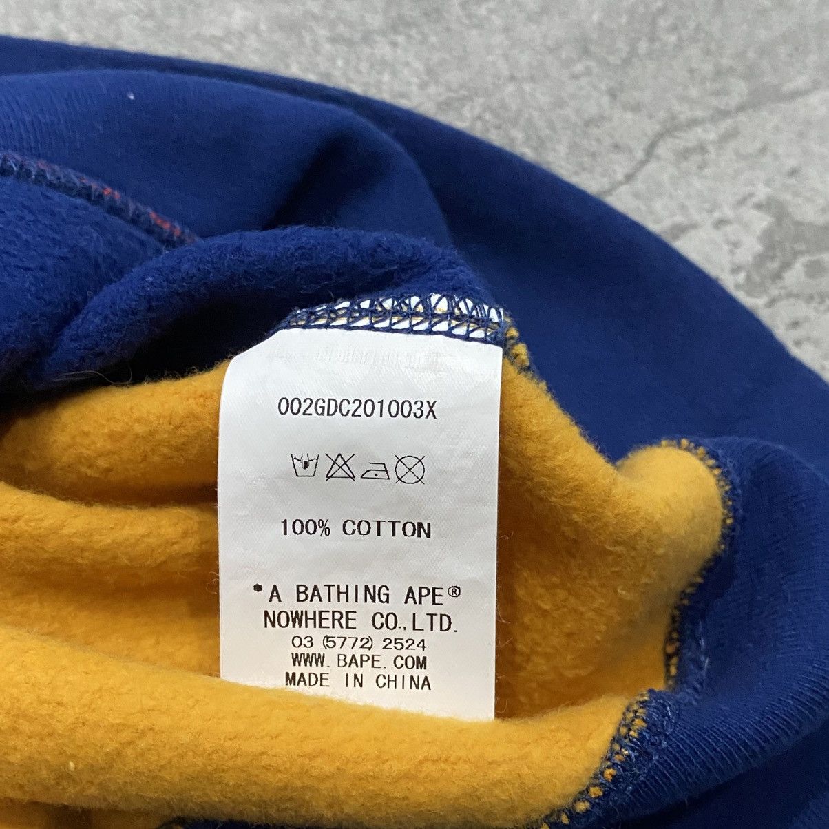 Bape Baby Milo BM Color Block Zip Hoodie Size US M / EU 48-50 / 2 - 6 Thumbnail