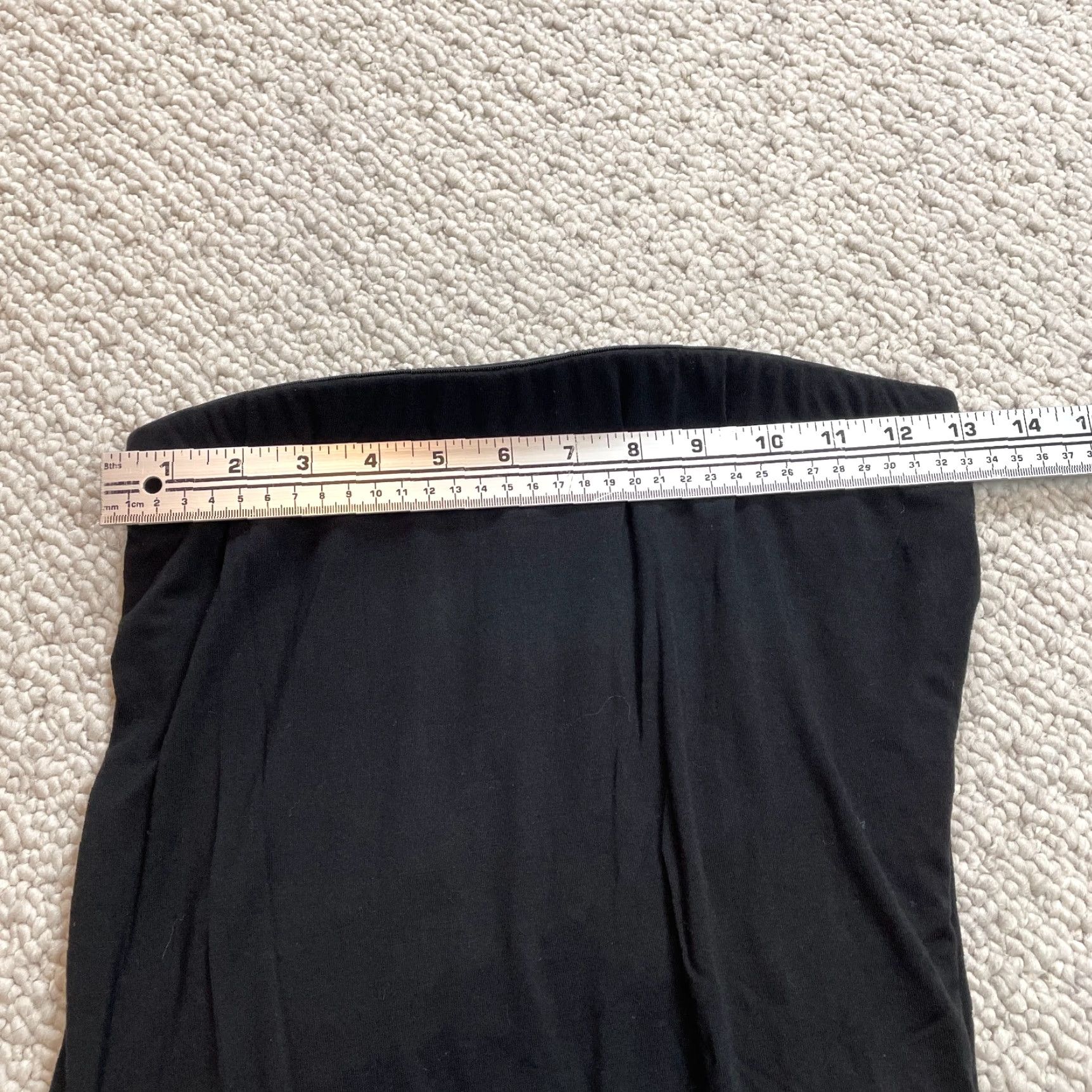 Bcbgmaxazria BCBGMAXAZRIA Skirt Womens Small Black Short Stretch Rayon Sabina Mini Vintage No Size 28" / US 6 / IT 42 - 3 Thumbnail