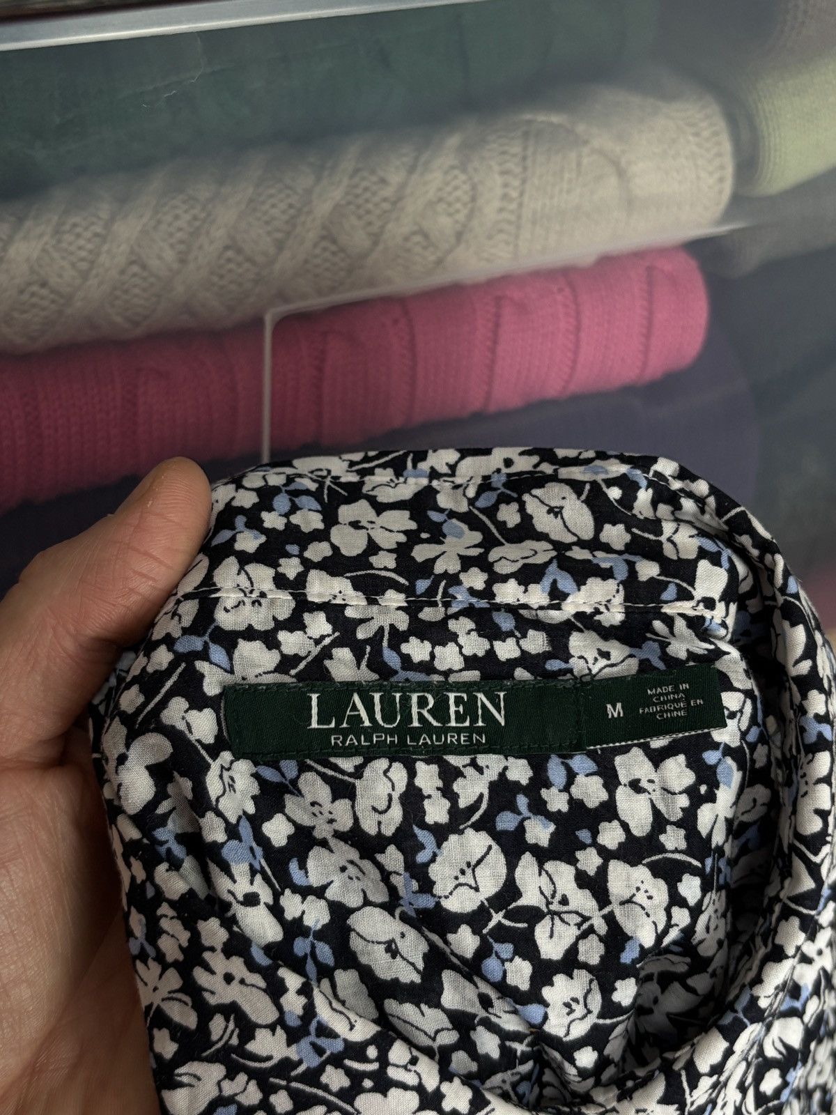 Designer × Ralph Lauren Ralph Lauren Floral Print Shirt Size M / US 6-8 / IT 42-44 - 7 Thumbnail