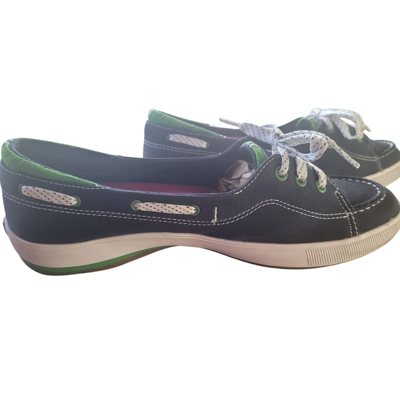 Keds Keds Navy Gel Flex Sneakers Women Pink Insoles Sz 9.5 Size US 9.5 / IT 39.5 - 2 Thumbnail