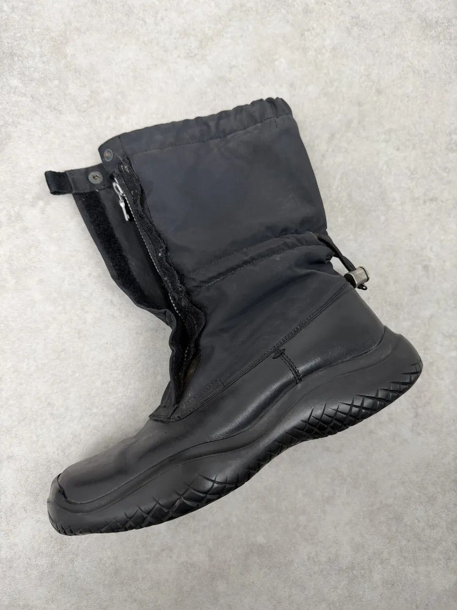 Prada FW1999 Prada Black Hybrid Leather Boots Size US 10 / EU 43 - 6 Thumbnail