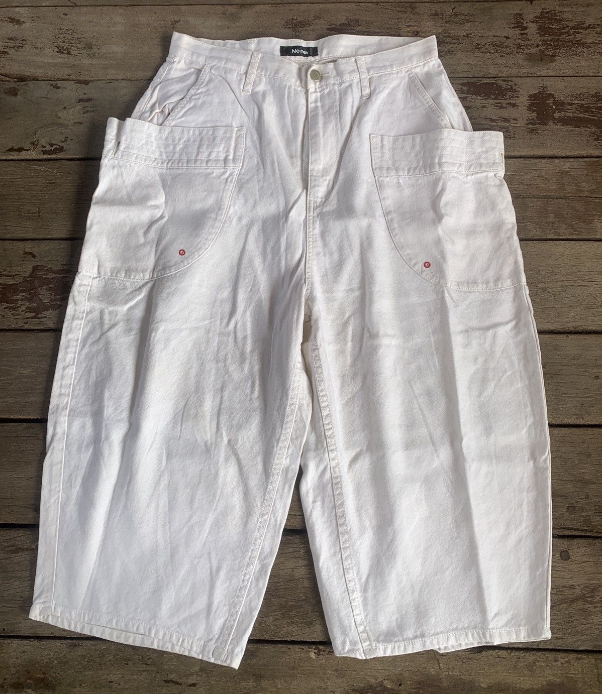 Issey Miyake × Japanese Brand × Ne-Net Ne-net Japan Issey Miyake drop crotch harem pants Size US 30 / EU 46 - 1 Thumbnail