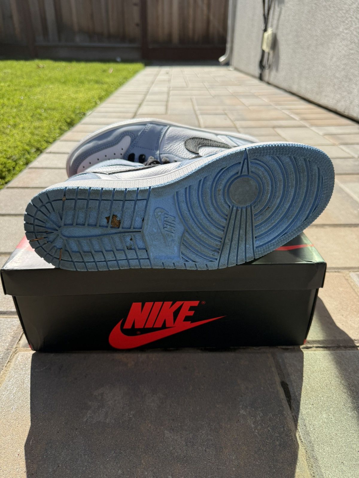 Nike Air Jordan 1 “University Blue” Size US 8.5 / EU 41-42 - 8 Thumbnail
