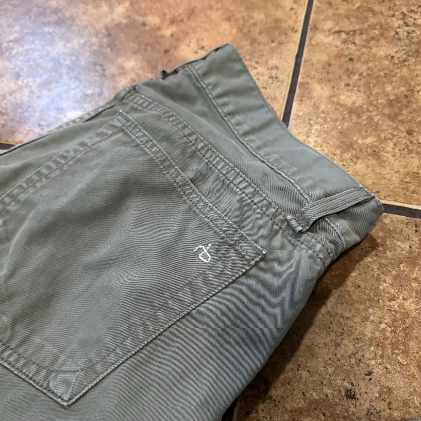 Rag & Bone rag & bone Jeans Men 32x29 Grey Standard Issue Fit 2 Slim Taper Stretch Denim Regular Size US 32 / EU 48 - 2 Thumbnail