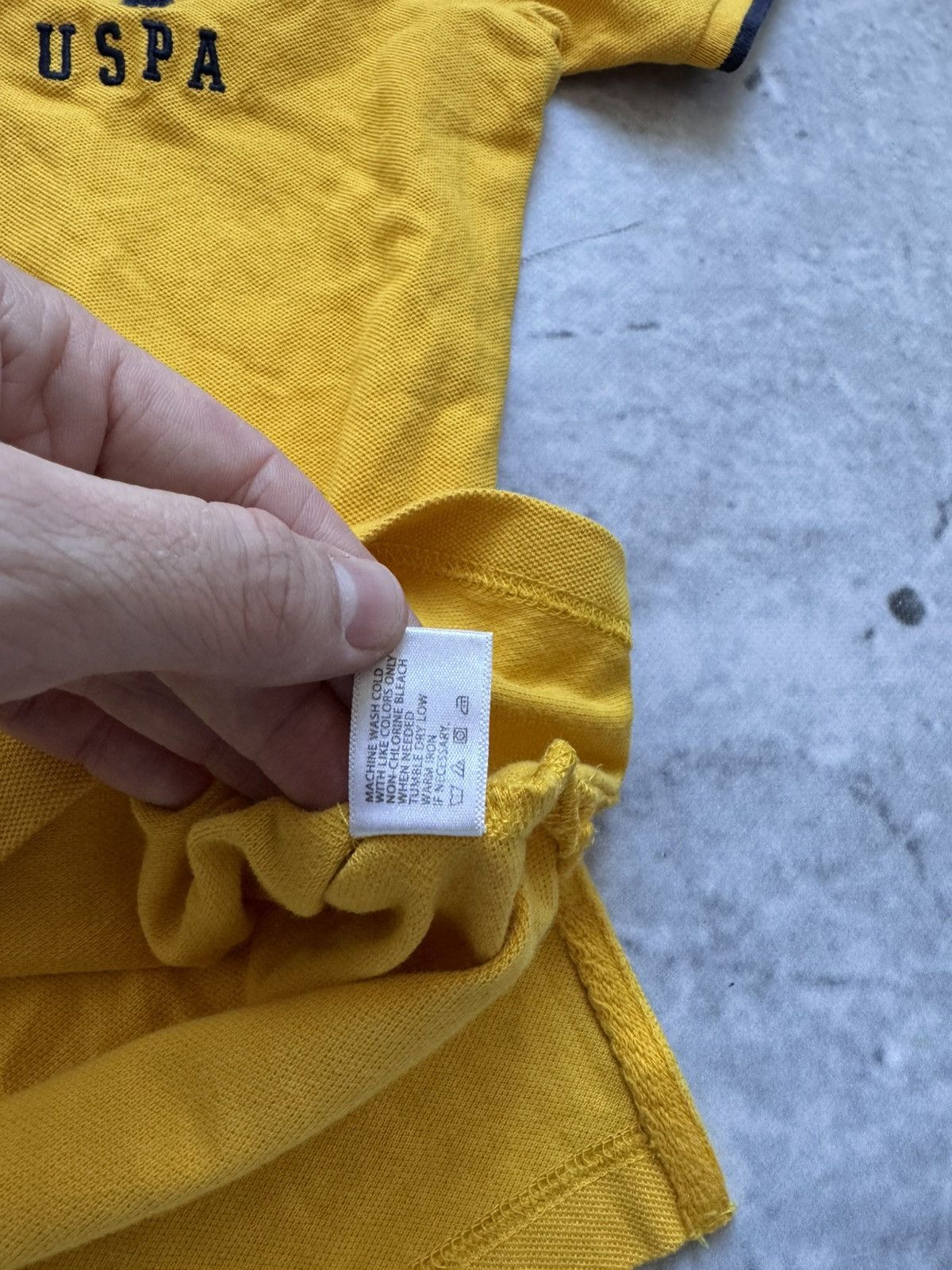 U.S. Polo Assn. Polo USPA 3 rare yellow tee Size US S / EU 44-46 / 1 - 7 Thumbnail