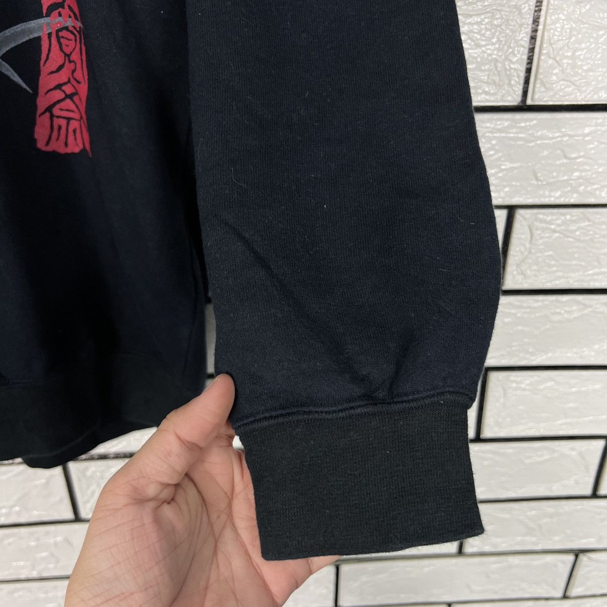 Kansai Yamamoto KANSAI SICURO Tiger Big Logo Sukajan Sweatshirt #4219-C192 Size US M / EU 48-50 / 2 - 8 Thumbnail