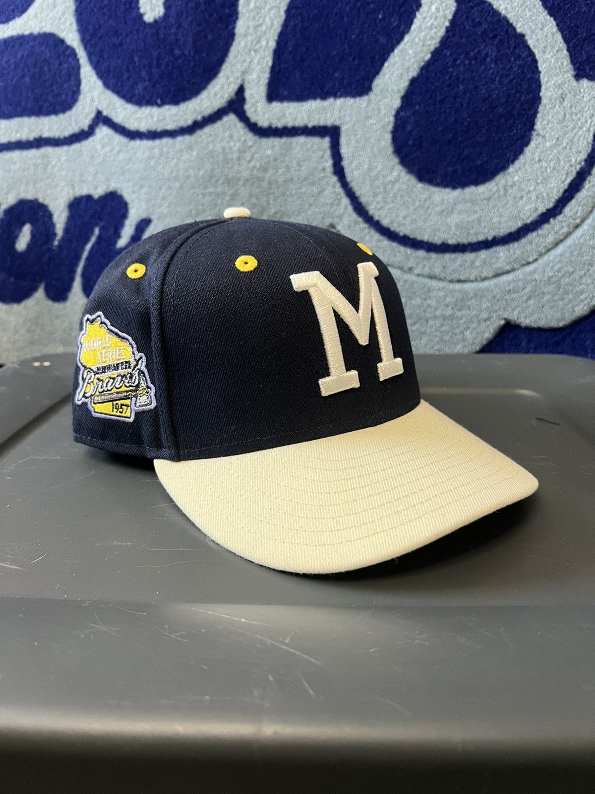New Era New Era Milwaukee Braves Hat Size ONE SIZE - 1 Thumbnail