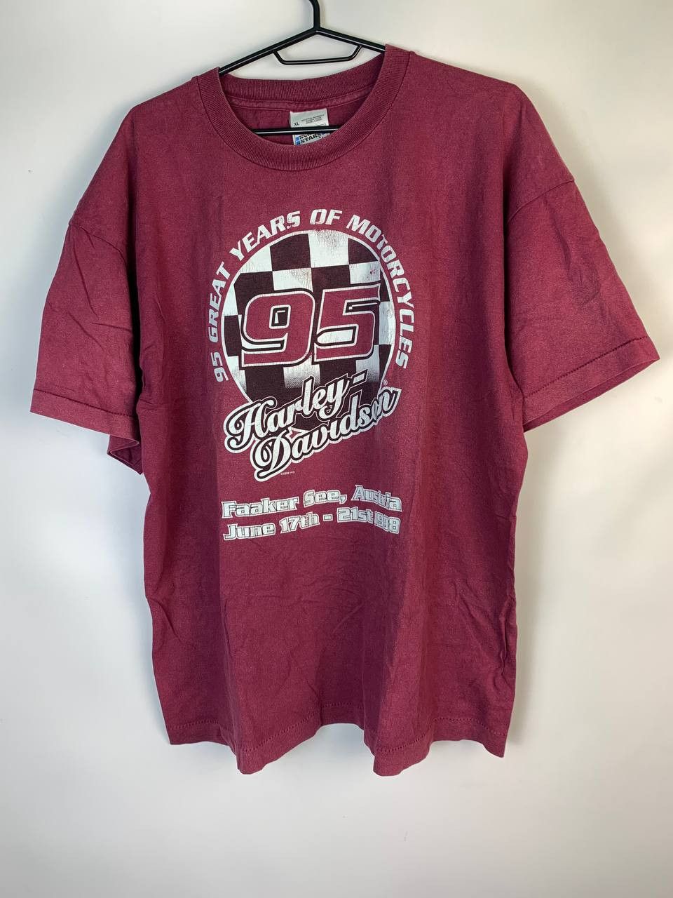 Harley Davidson Vintage 1998 Harley Davidson t-shirt 95 Anniversary Size XL Size US XL / EU 56 / 4 - 1 Thumbnail
