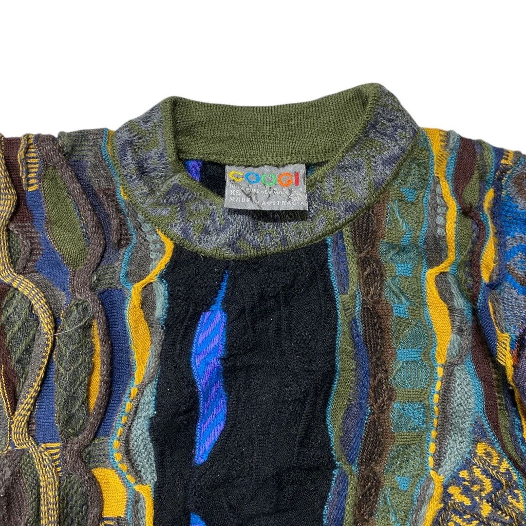 Coogi × Vintage Vintage 90s Coogi 3D Knitwear Sweater Size US XS / EU 42 / 0 - 3 Thumbnail