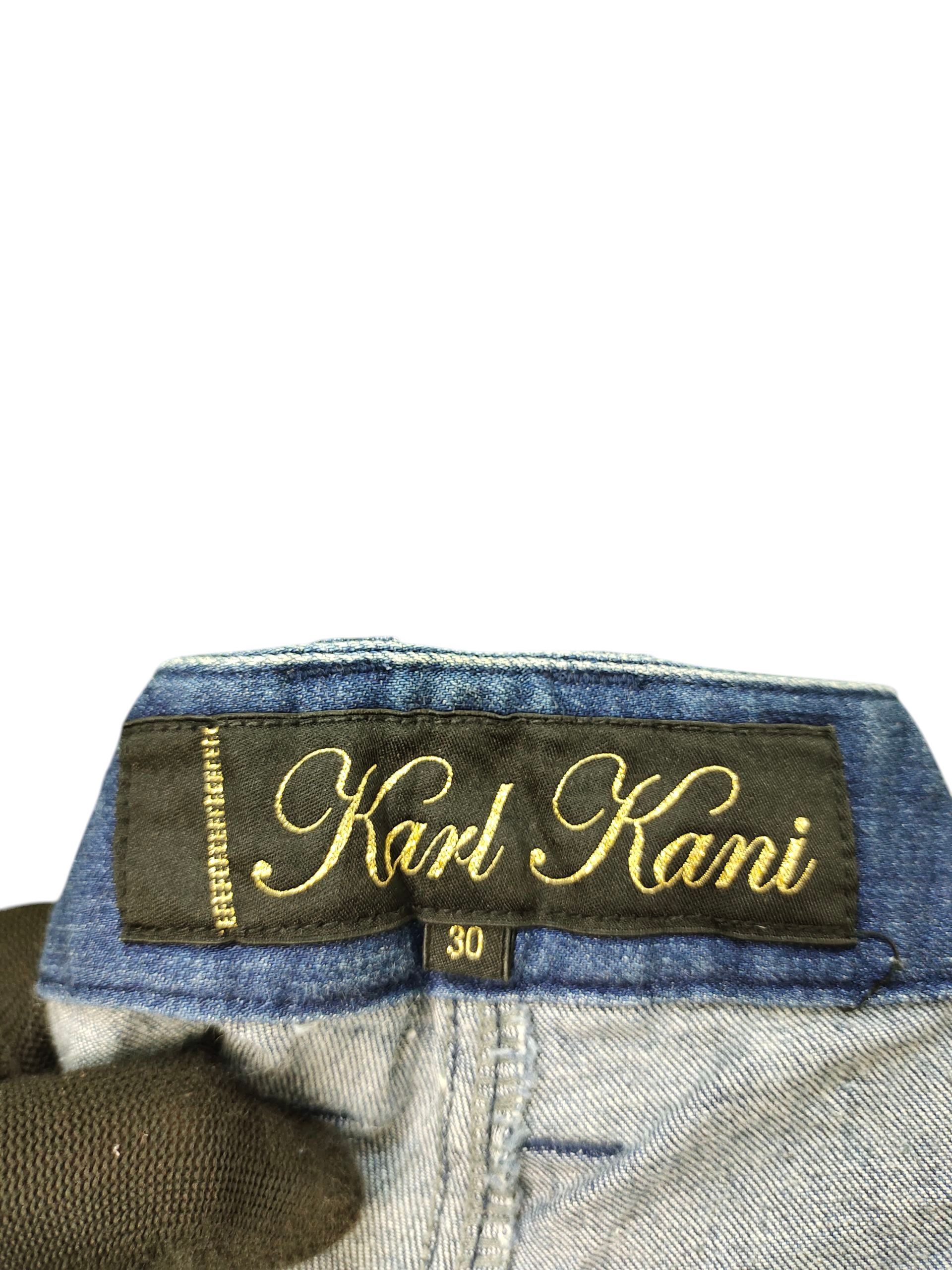 Karl Kani Vintage Karl Kani Distress Moto Biker Denim Pants Size US 30 / EU 46 - 7 Thumbnail