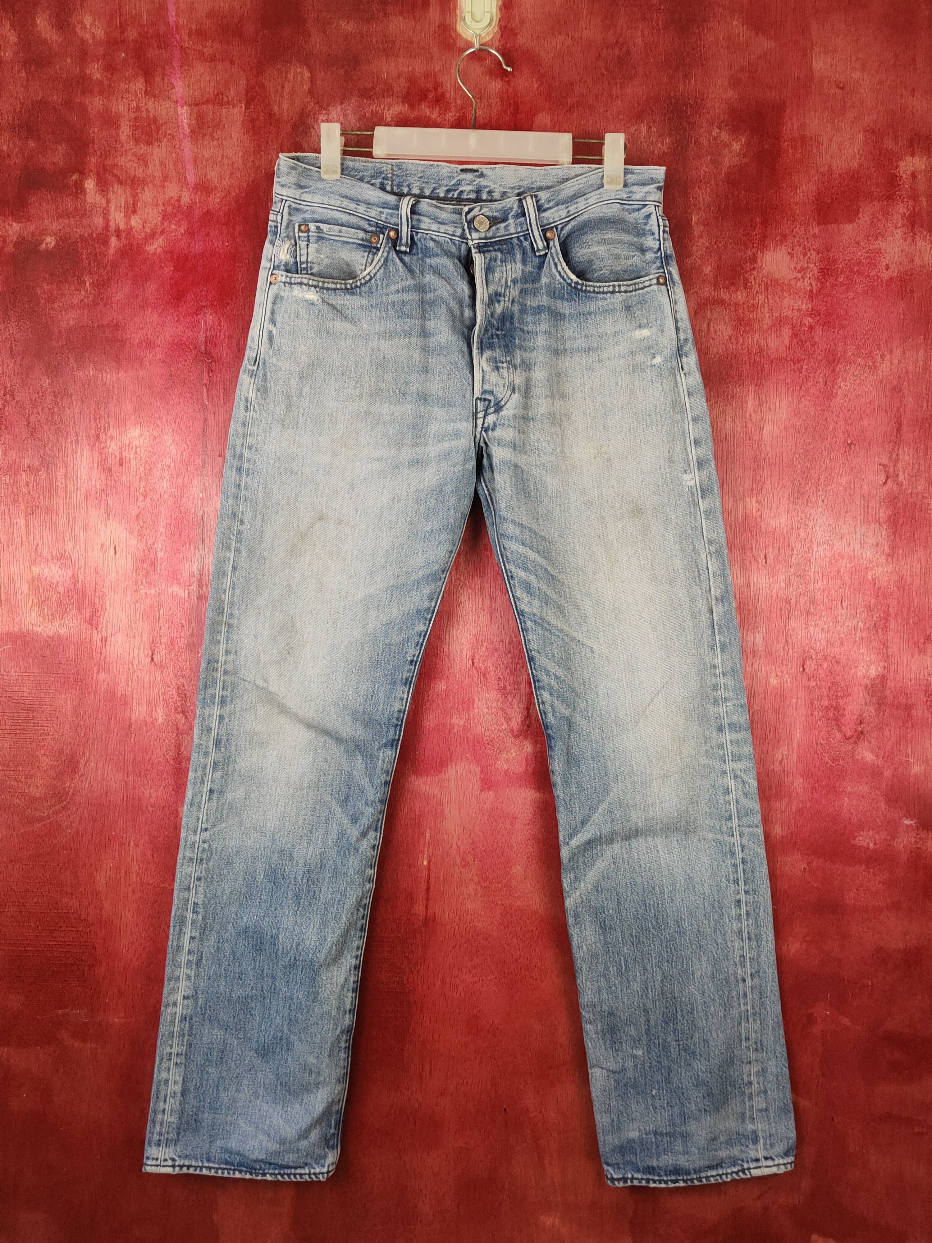 Levi's Levi's Blue Faded vintage Denim Pants #S1374 Size US 32 / EU 48 - 1 Thumbnail