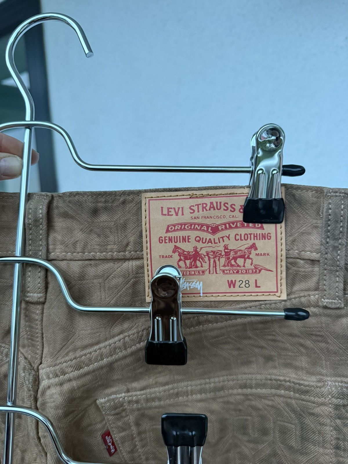 Levi's × Stussy Levis x Stussy Jacquard Jeans Size US 28 / EU 44 - 2 Thumbnail