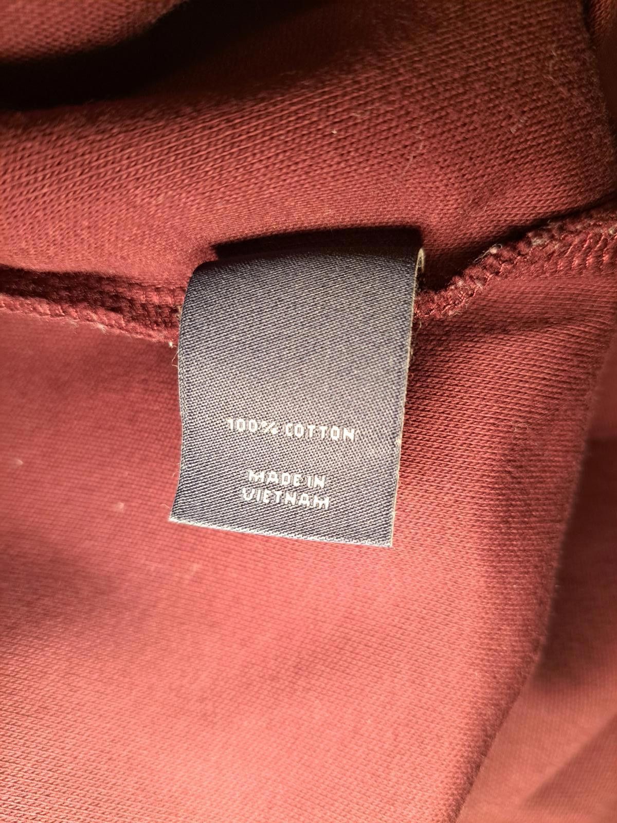 Hart Schaffner Marx Hart Schaffner Marx Quarter Zip Sweater XL Maroon Cotton Size US XL / EU 56 / 4 - 4 Thumbnail