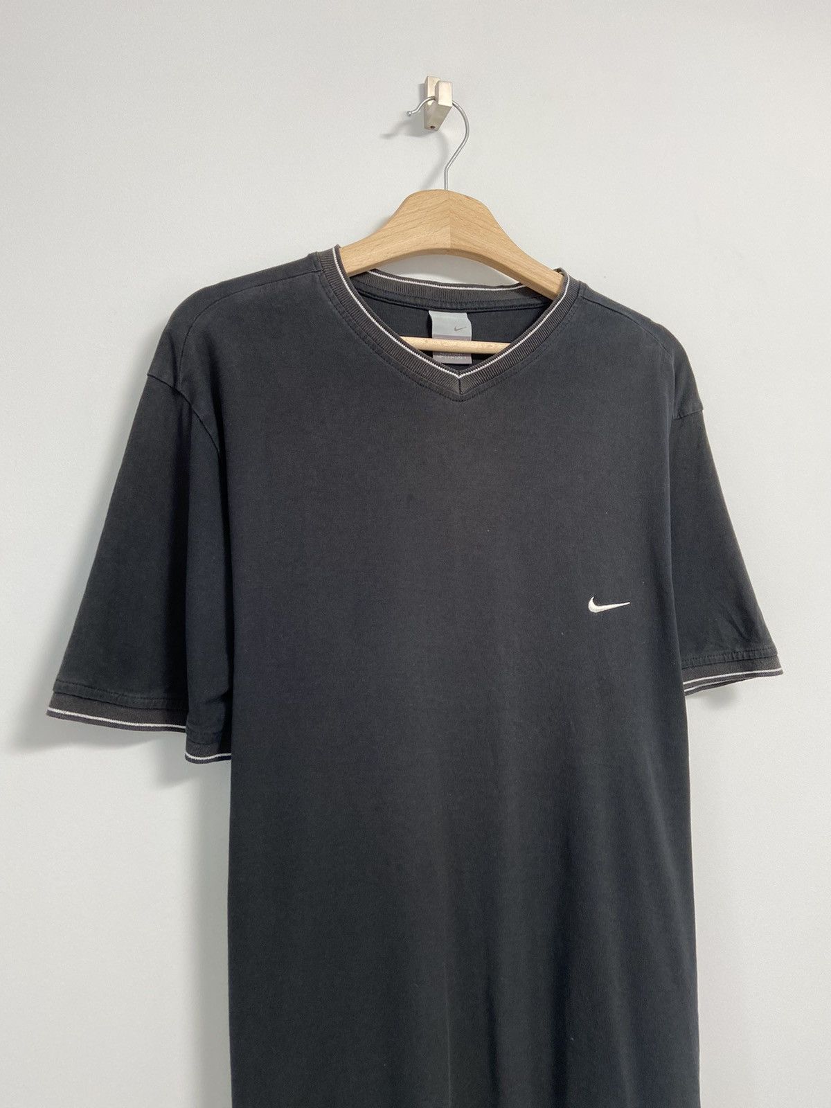 Nike × Vintage Nike Vintage Shirt Swoosh Logo 90’s Style y2k Size US L / EU 52-54 / 3 - 2 Thumbnail