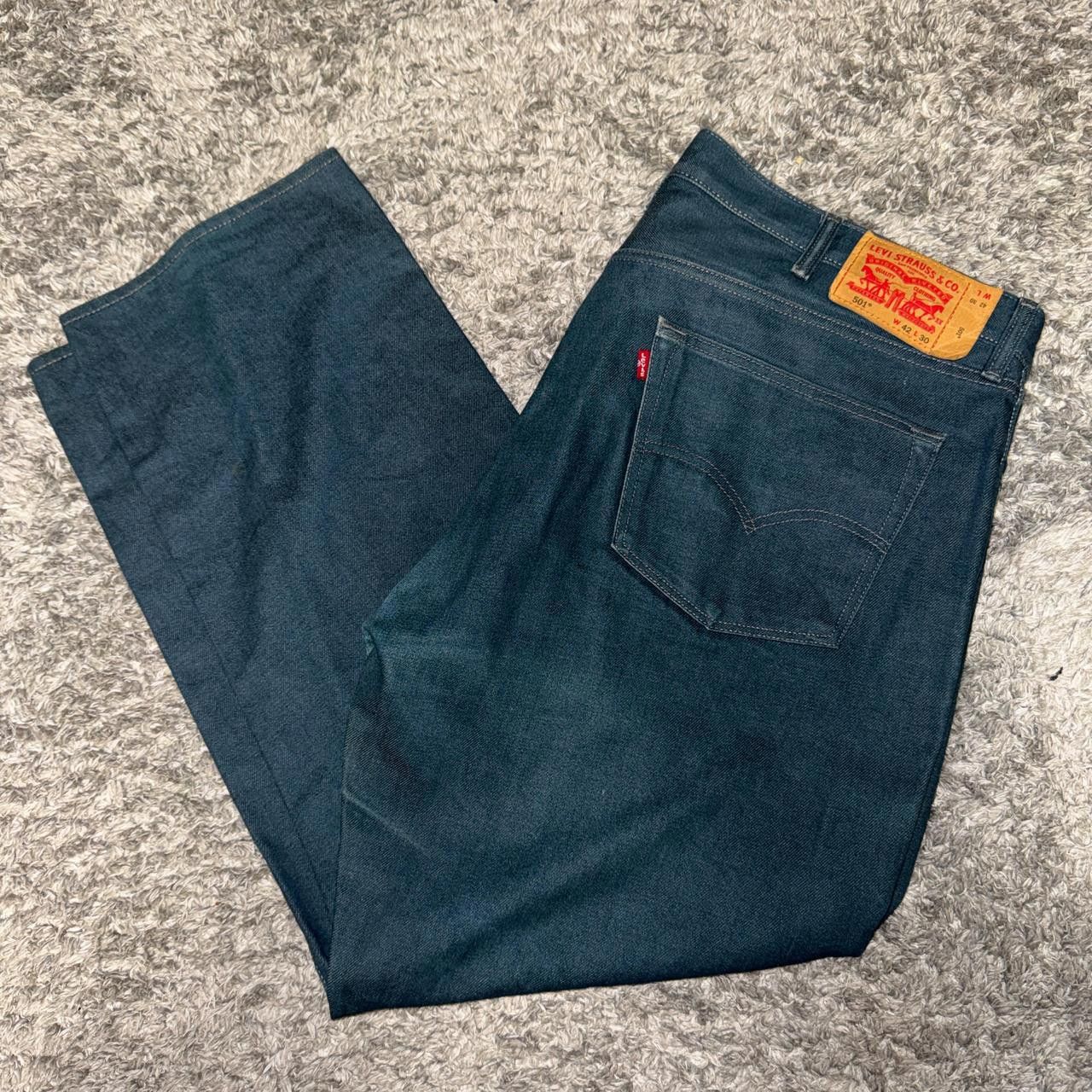 Levi's Levi's Men's Blue and Navy Jeans Size US 42 / EU 58 - 1 Thumbnail