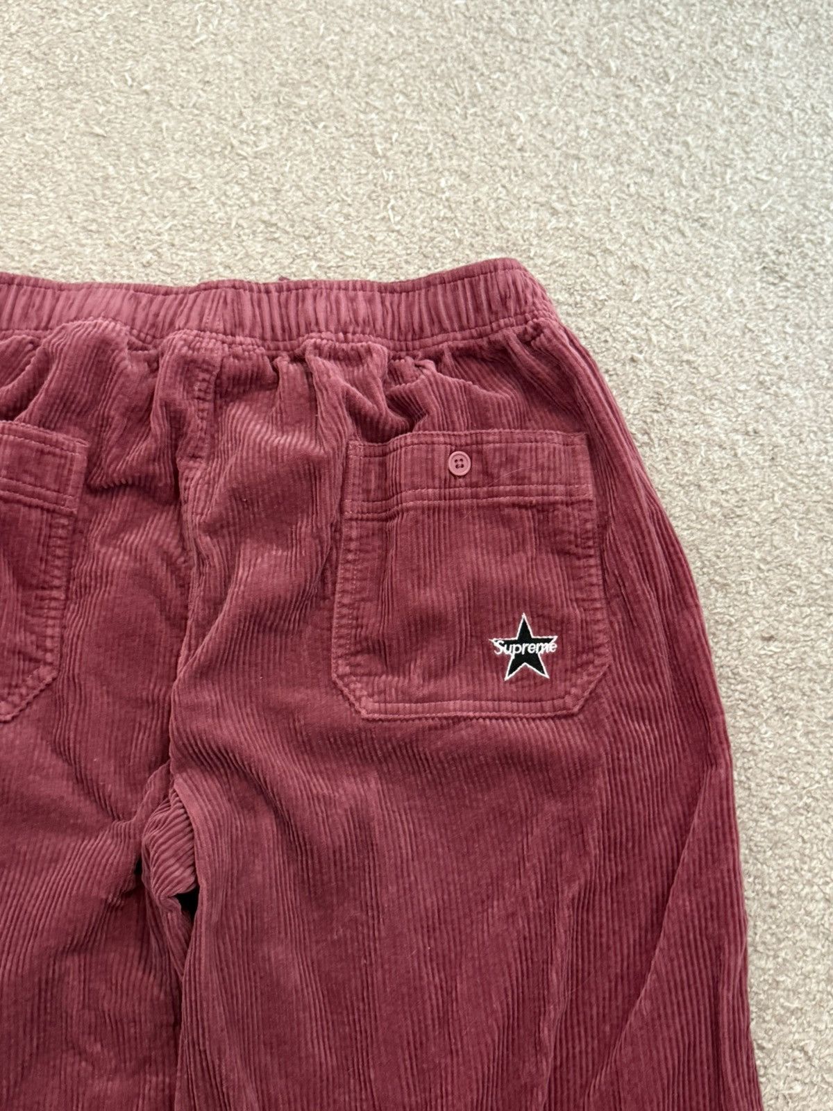 Supreme Supreme Corduroy Skate Pants (Pink) Size US 34 / EU 50 - 1 Thumbnail