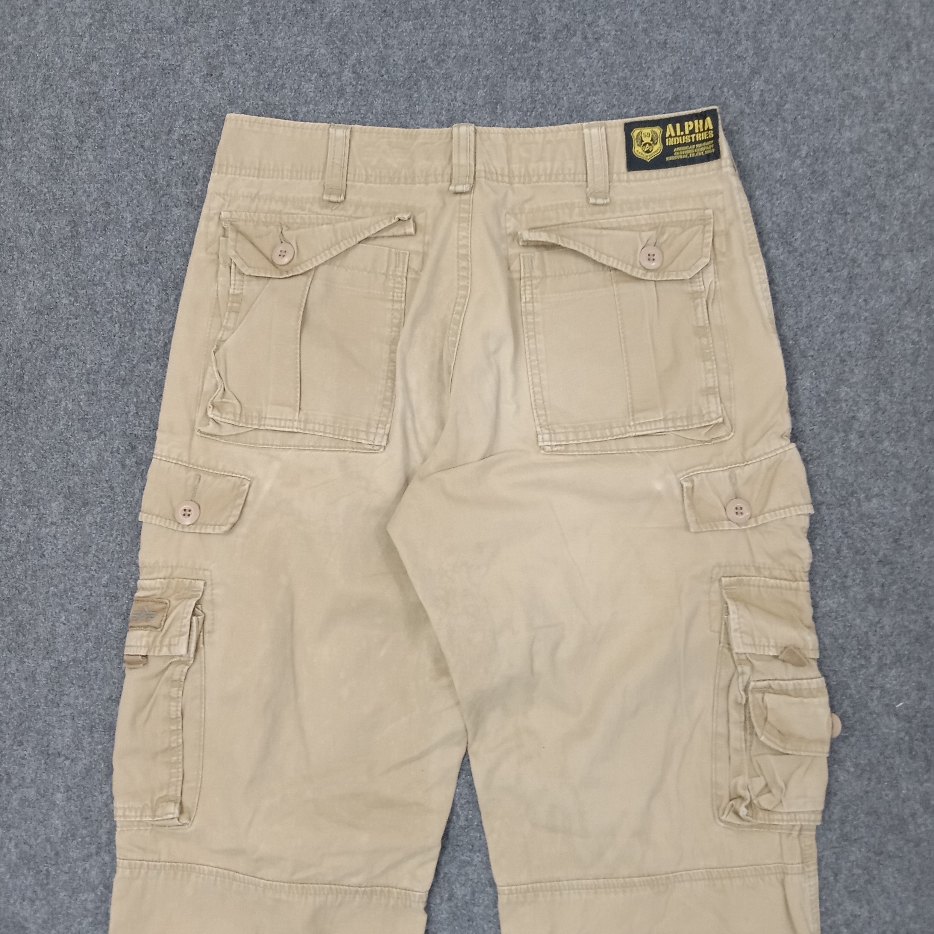 Alpha Industries Alpha Industries American Style Cargo Pants C244N4 Size US 31 - 7 Thumbnail