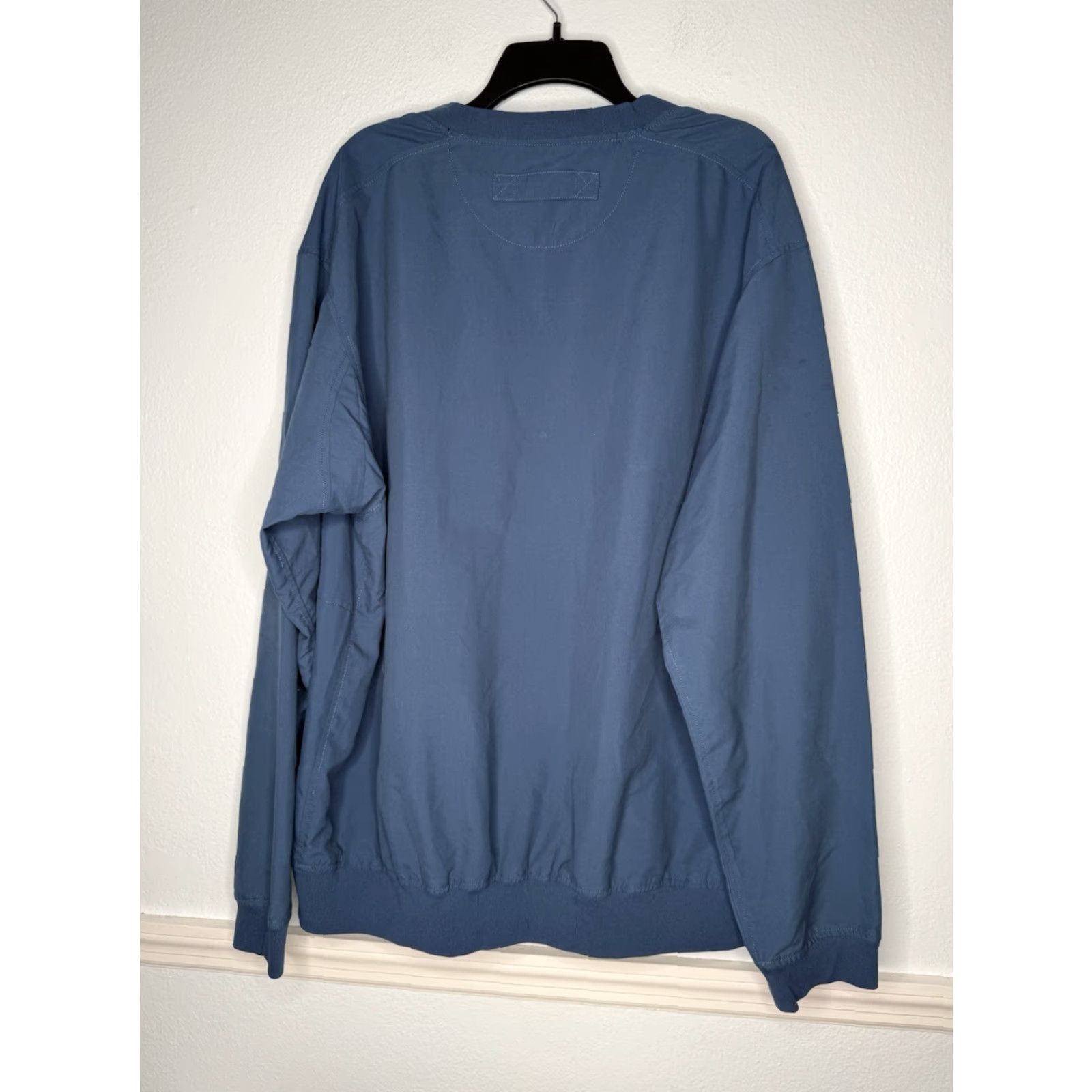 Vintage Duluth Windbreaker Jacket Mens XL Tall Pullover Wind Shirt 100% Polyester Blue Outdoor Golf Size US XL / EU 56 / 4 - 2 Thumbnail