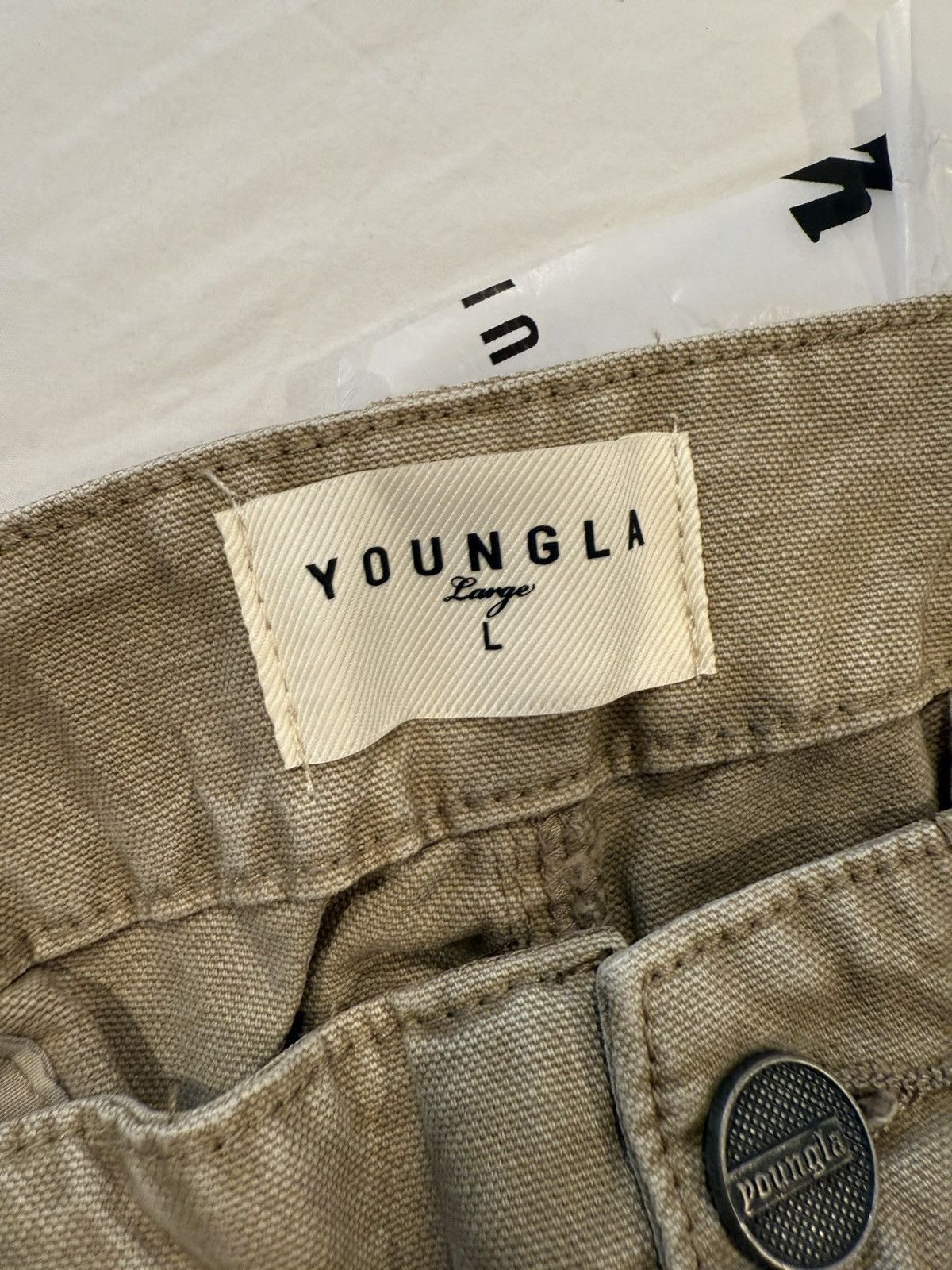YoungLA YoungLA Khaki Ops Utility Cargo Pants Size US 34 / EU 50 - 3 Thumbnail