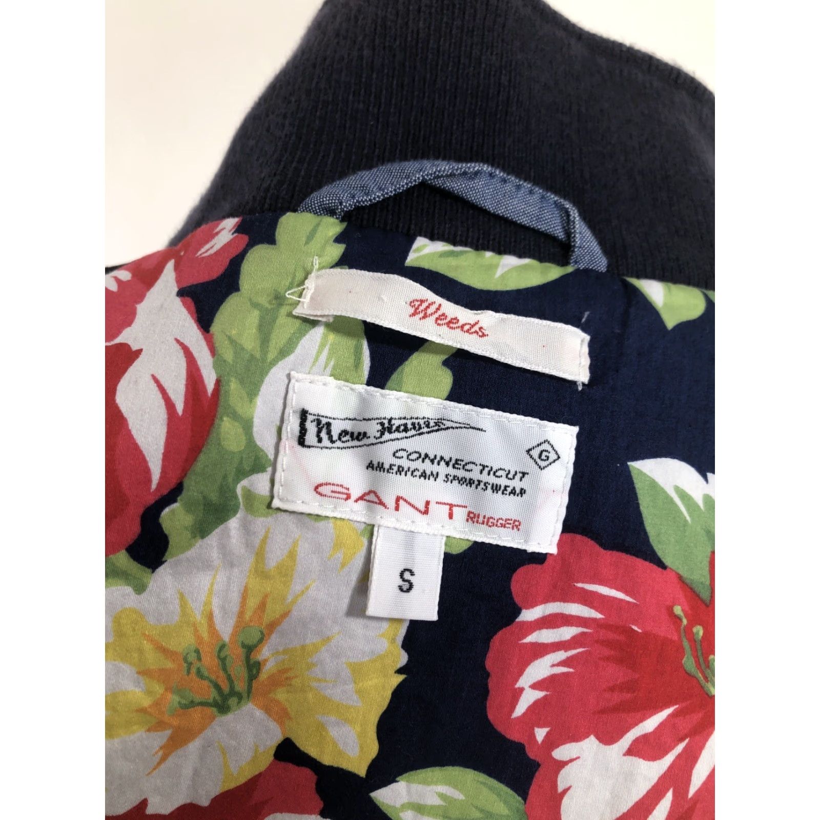 Gant GANT RUGGER / WEEDS Vintage Mens S Jacket Blue Cotton Blend Lightweight Z Size US S / EU 44-46 / 1 - 7 Thumbnail