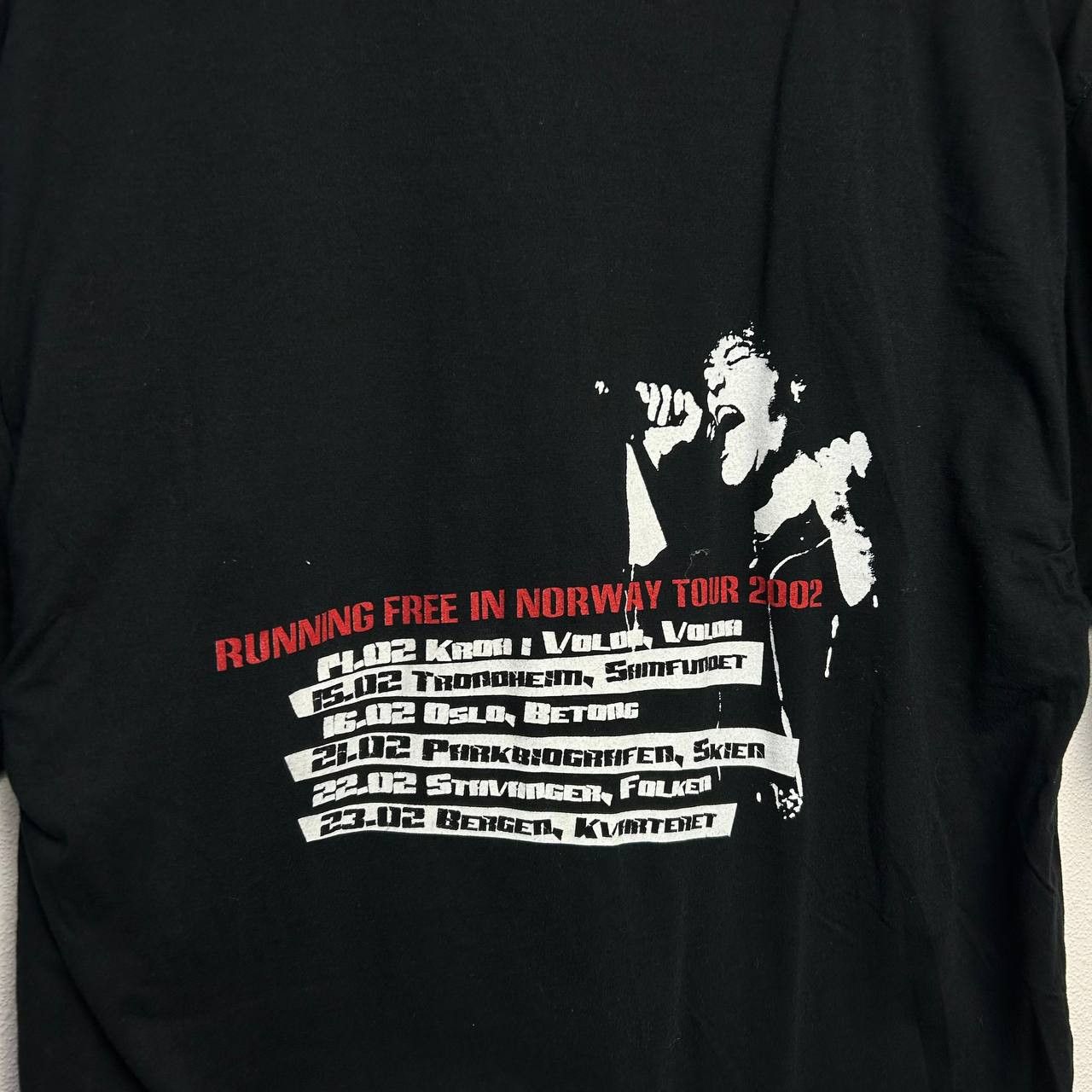 Band Tees Vintage Paul Dianno Iron Maiden 2002 tour rock band tee Size US L / EU 52-54 / 3 - 10 Thumbnail