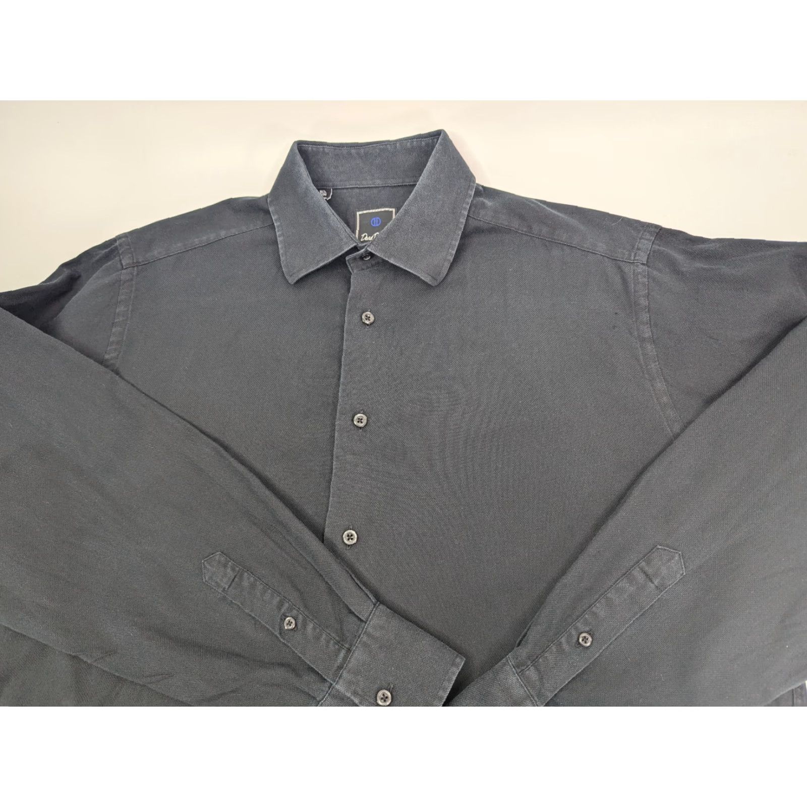 David Donahue David Donahue Shirt Men’s 16.5 34/35 Button-Down Long Sleeve Cotton Black Check Dress Shirt Mens Size 16.5 Size US XL / EU 56 / 4 - 6 Thumbnail