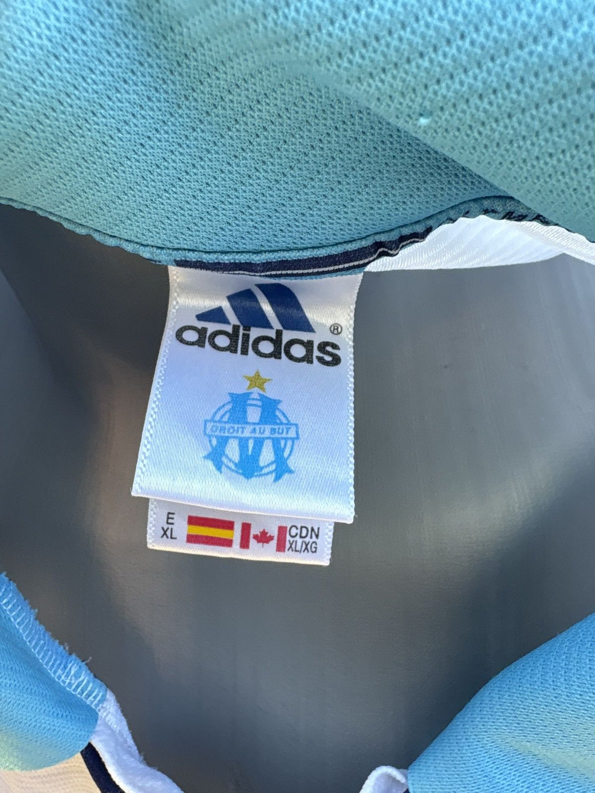 Adidas Jersey marseille vintage Size US XL / EU 56 / 4 - 13 Thumbnail