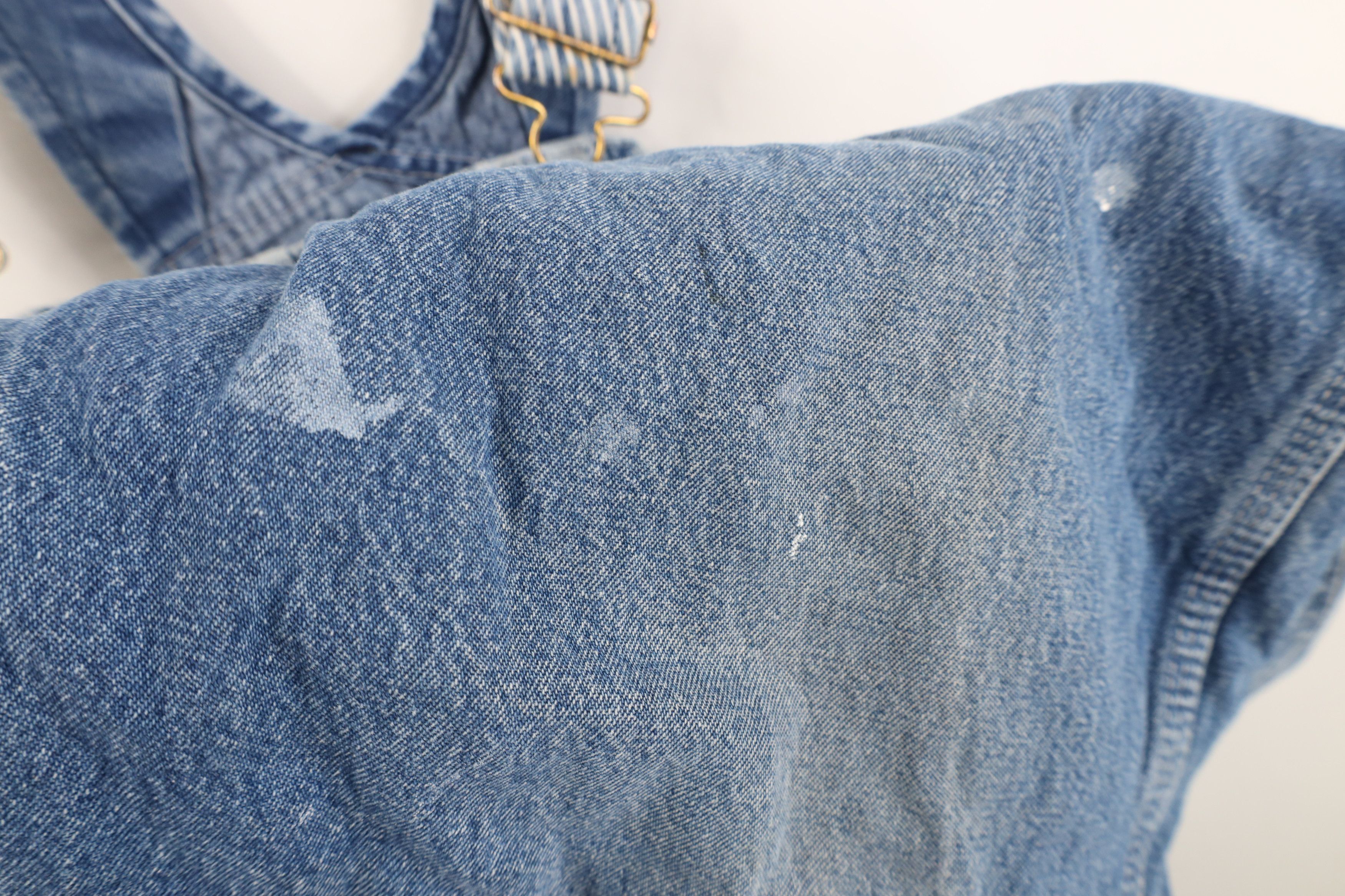 Vintage Vintage 90s Streetwear Thrashed Wide Leg Denim Overalls Size US 42 / EU 58 - 6 Thumbnail