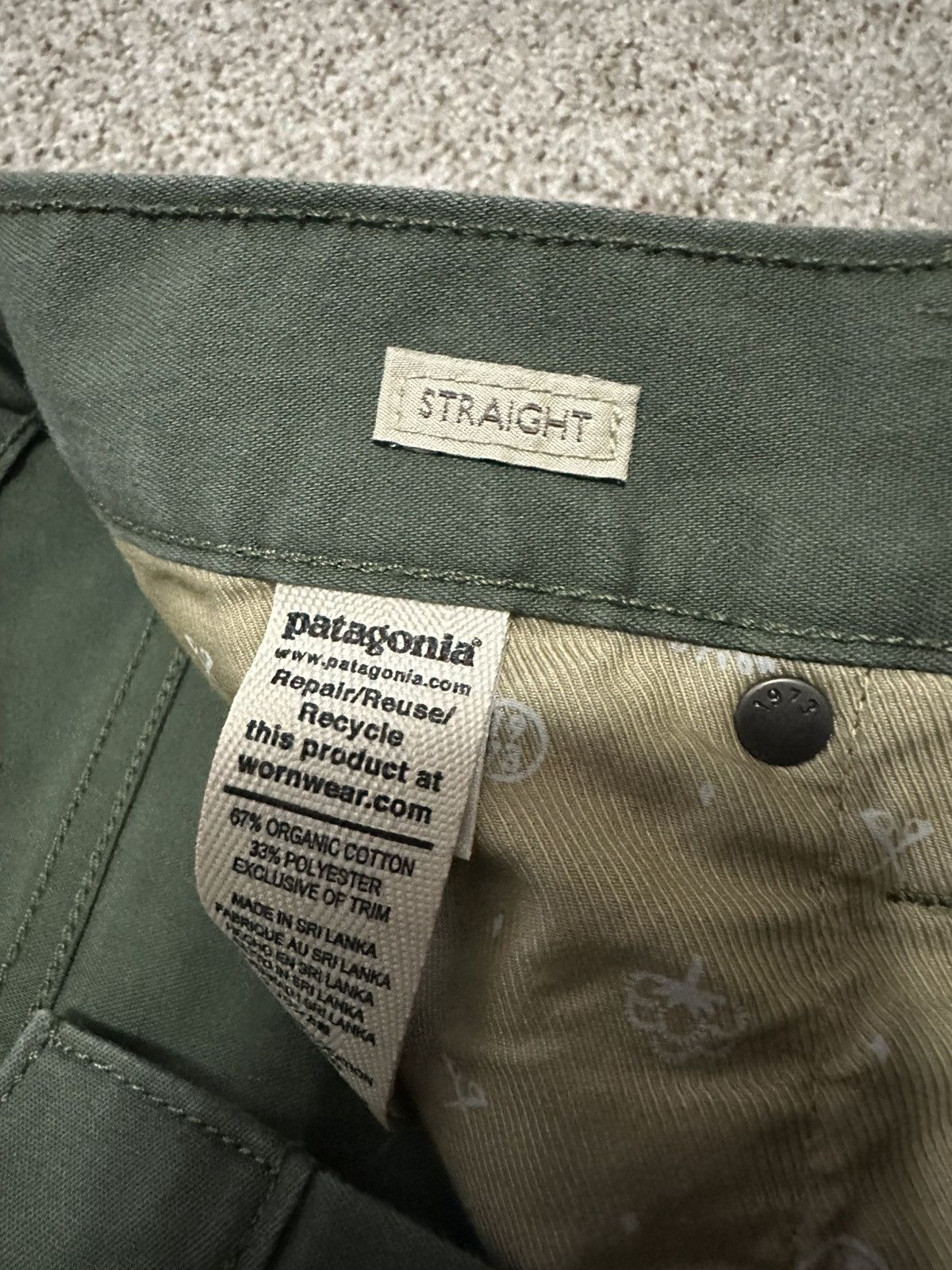 Patagonia Patagonia straight fit pants. 30 x 32 Size US 30 / EU 46 - 6 Thumbnail