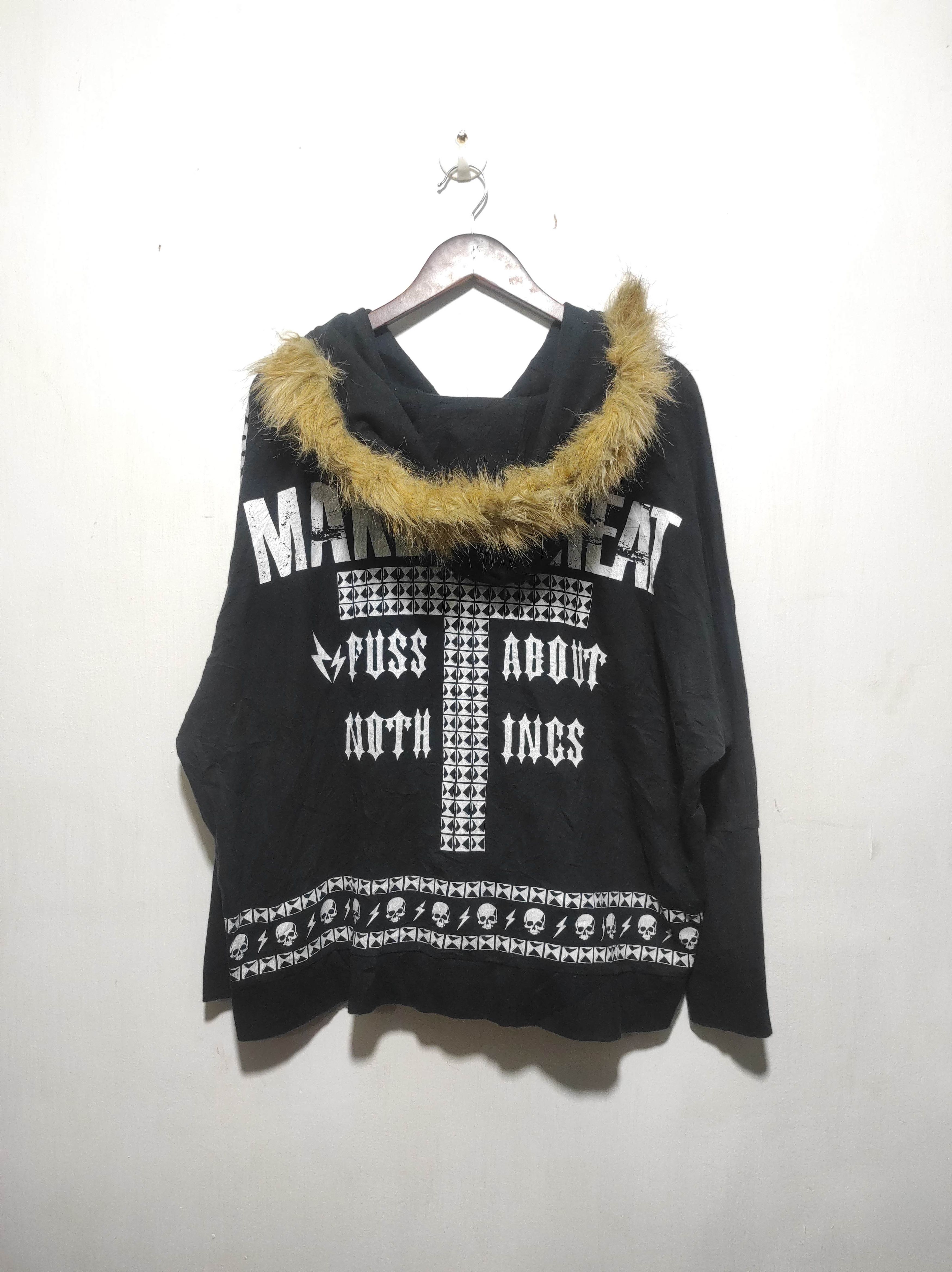 Hysteric Glamour Ghost of Harlem Fur Hoodie if six was nine style Size US L / EU 52-54 / 3 - 11 Thumbnail