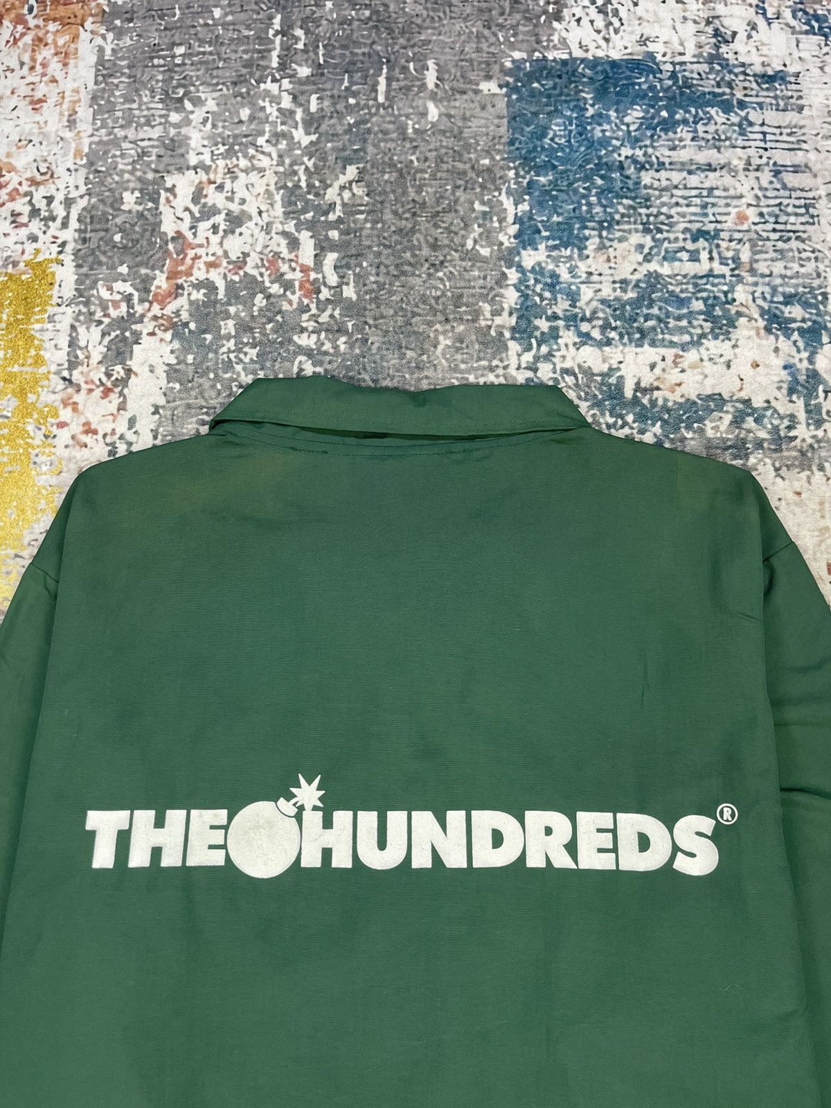 The Hundreds The Hundreds Back Hit Bar Logo Coach Jackets Size US L / EU 52-54 / 3 - 3 Thumbnail