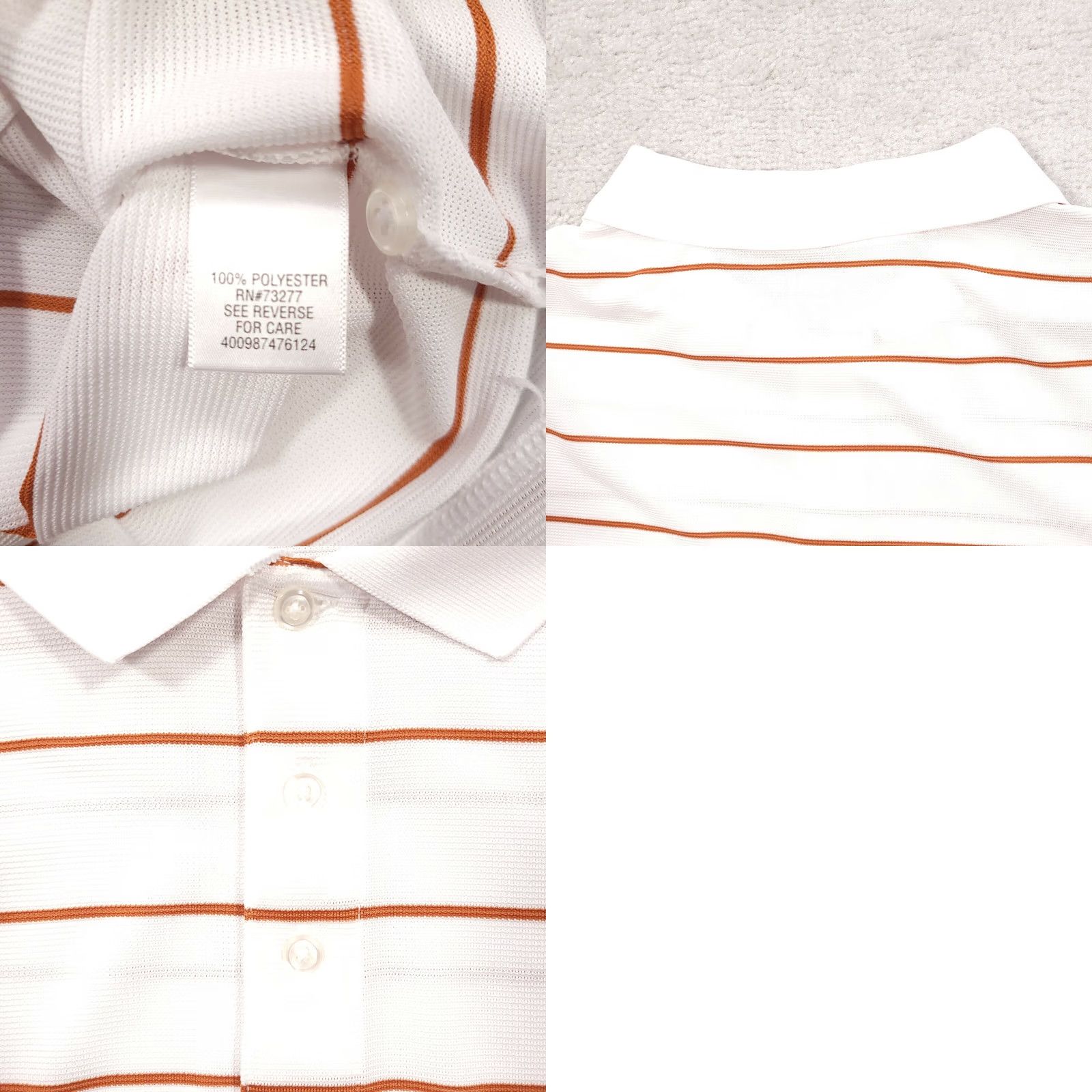 Croft & Barrow Croft & Barrow Polo Shirt Mens Large Performance Golf Short Sleeve Stripe Shirt Size US L / EU 52-54 / 3 - 8 Thumbnail