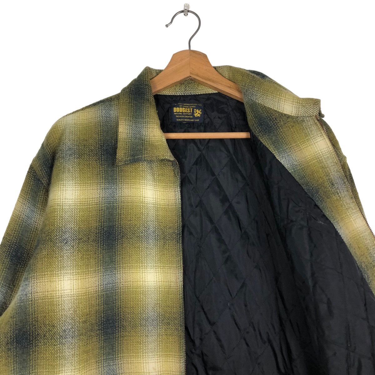45rpm 🔥Vintage Wool Jacket Dodgest Tartan Design Checked Size US M / EU 48-50 / 2 - 12 Thumbnail